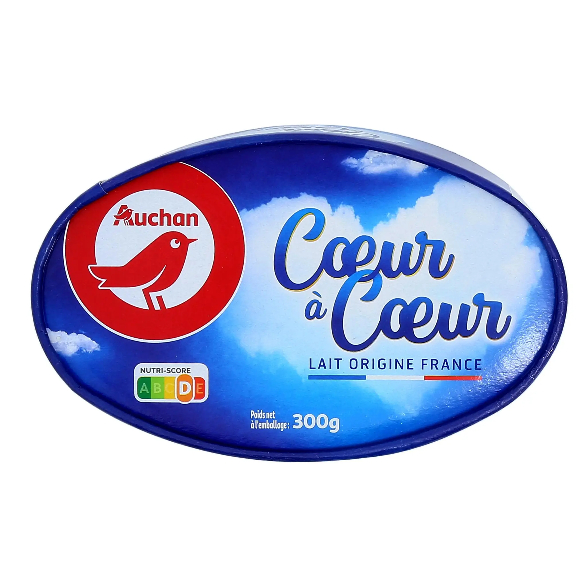 AUCHAN Fromage Coeur à coeur
