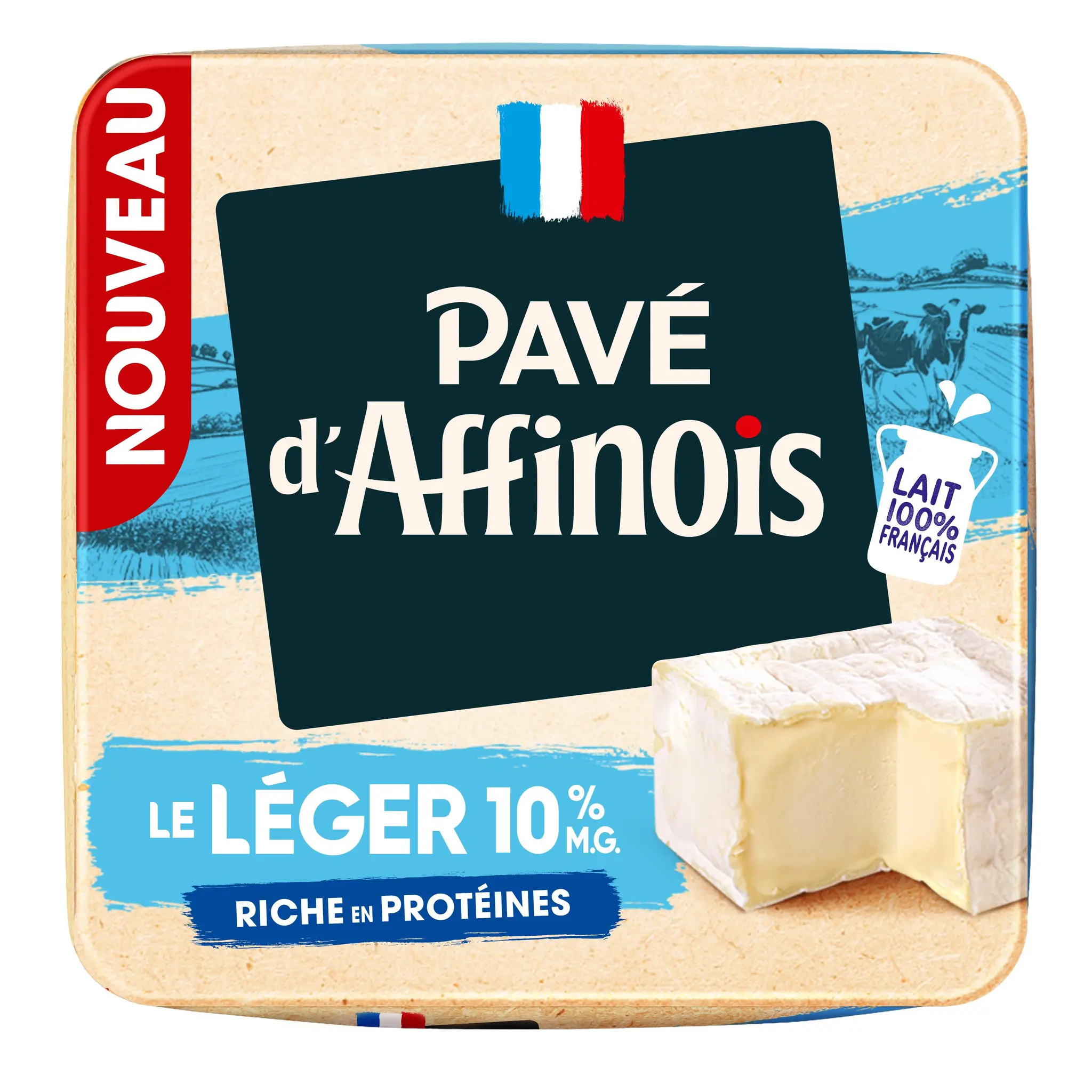 PAVE D AFFINOIS Pâte molle au lait pasteurisé allégé