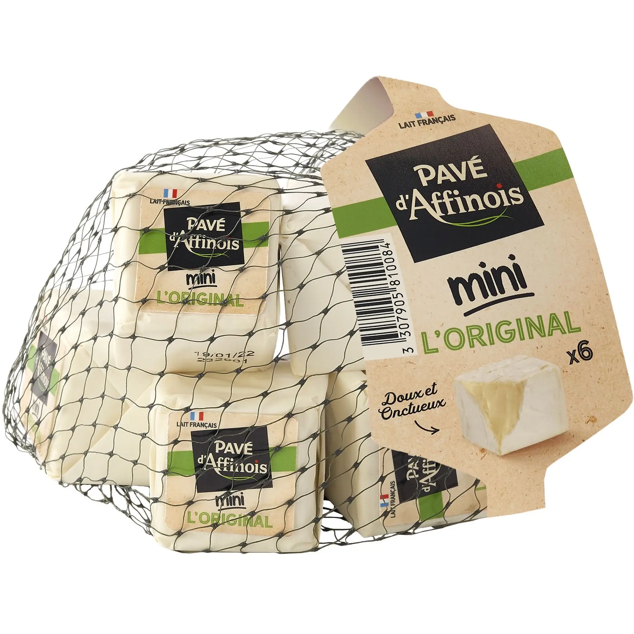 PAVE D AFFINOIS Fromage à pâte molle x6