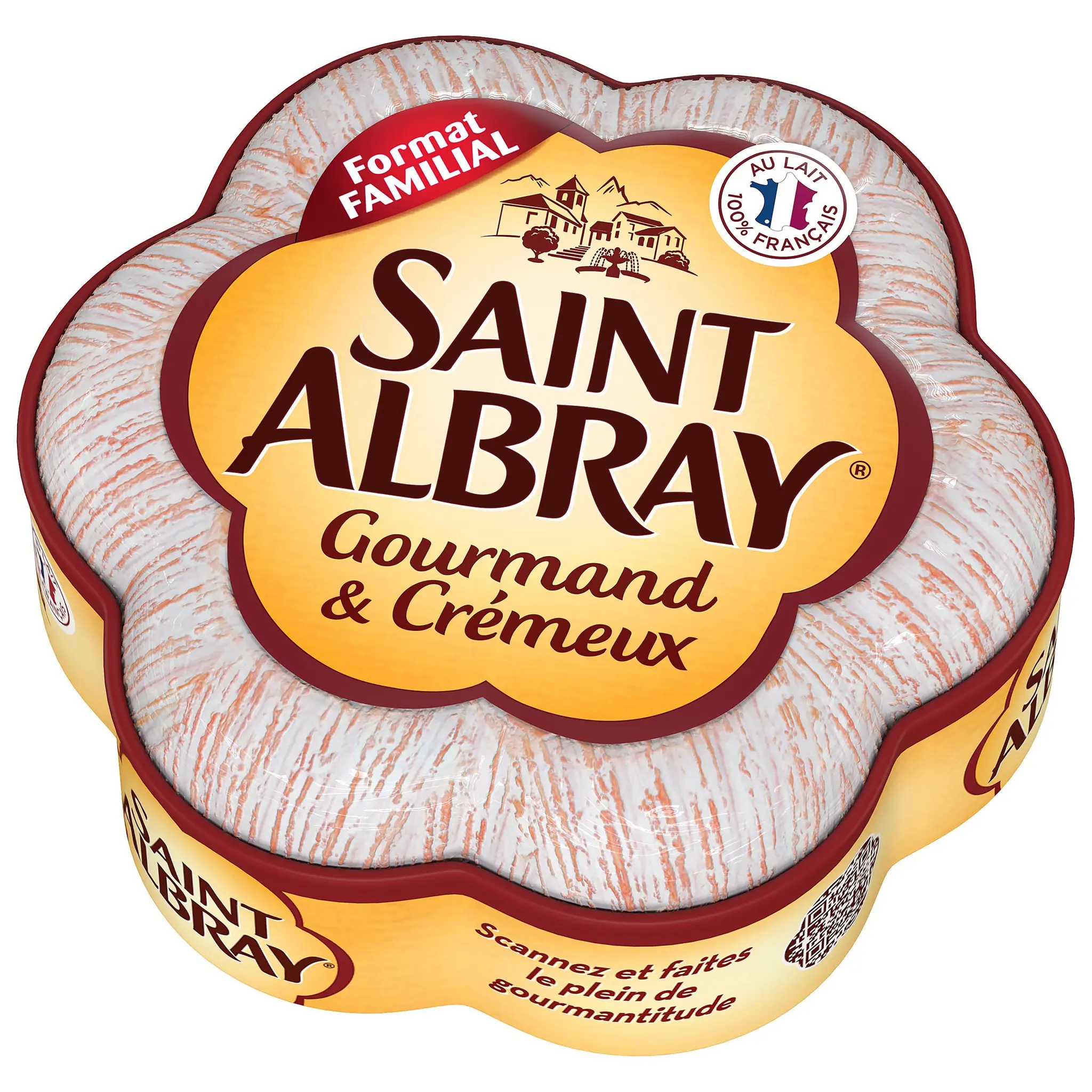 SAINT ALBRAY Fromage gourmand & crémeux format familial