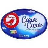 AUCHAN Fromage Coeur à coeur