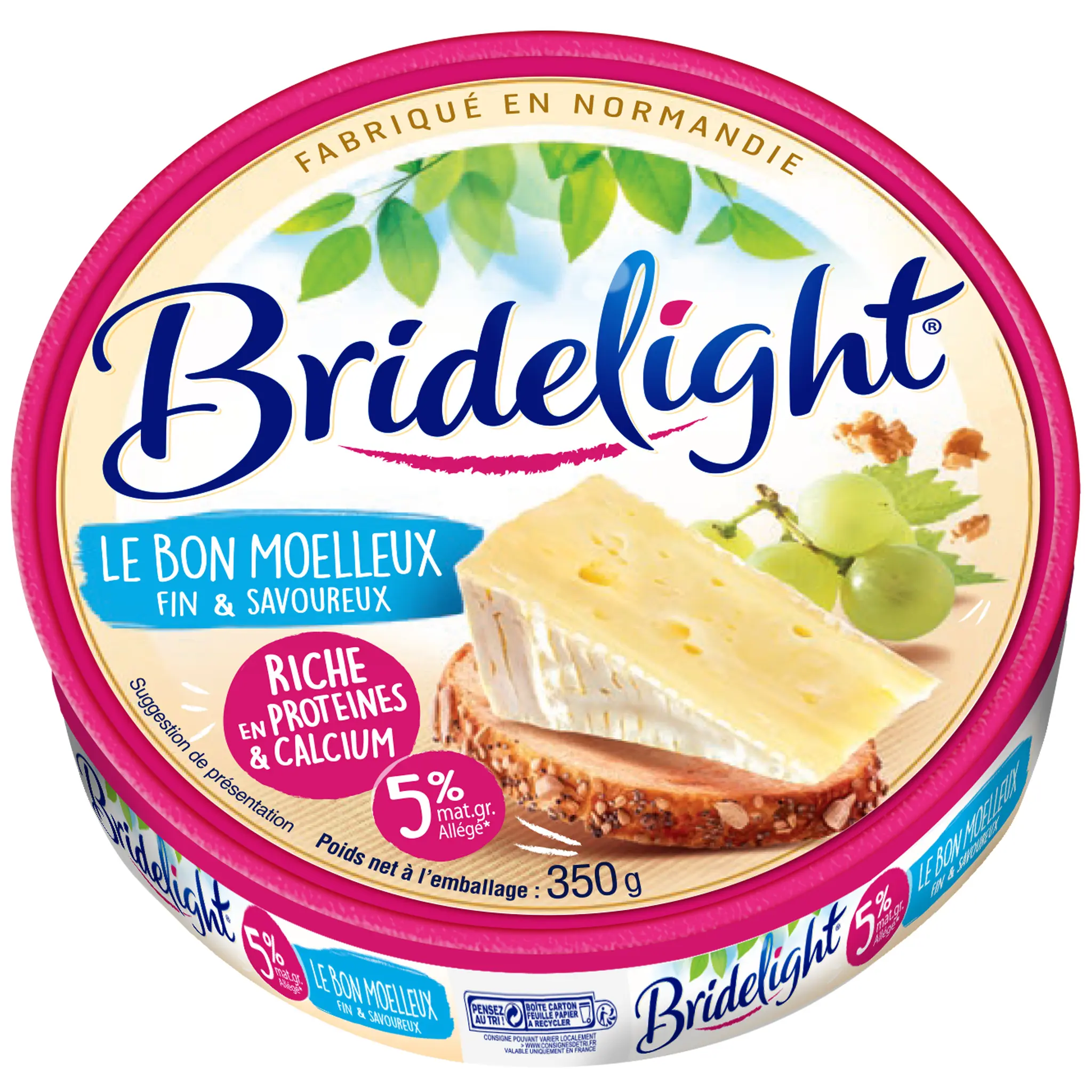 BRIDELIGHT Fromage fin et savoureux allégé
