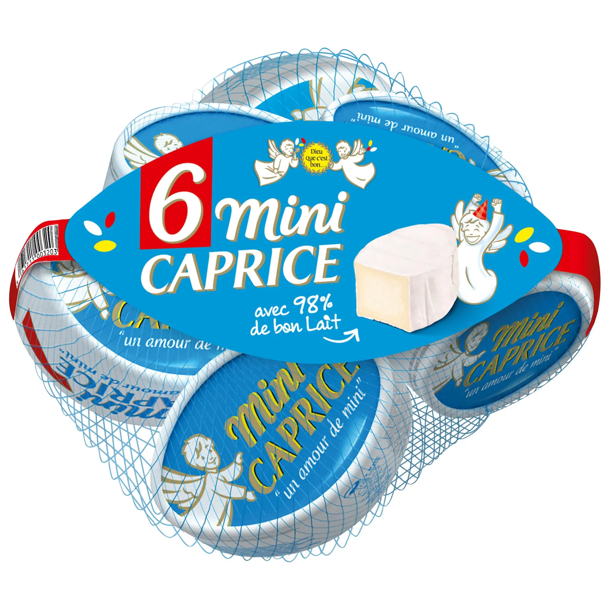 CAPRICE DES DIEUX Fromage à pâte molle mini
