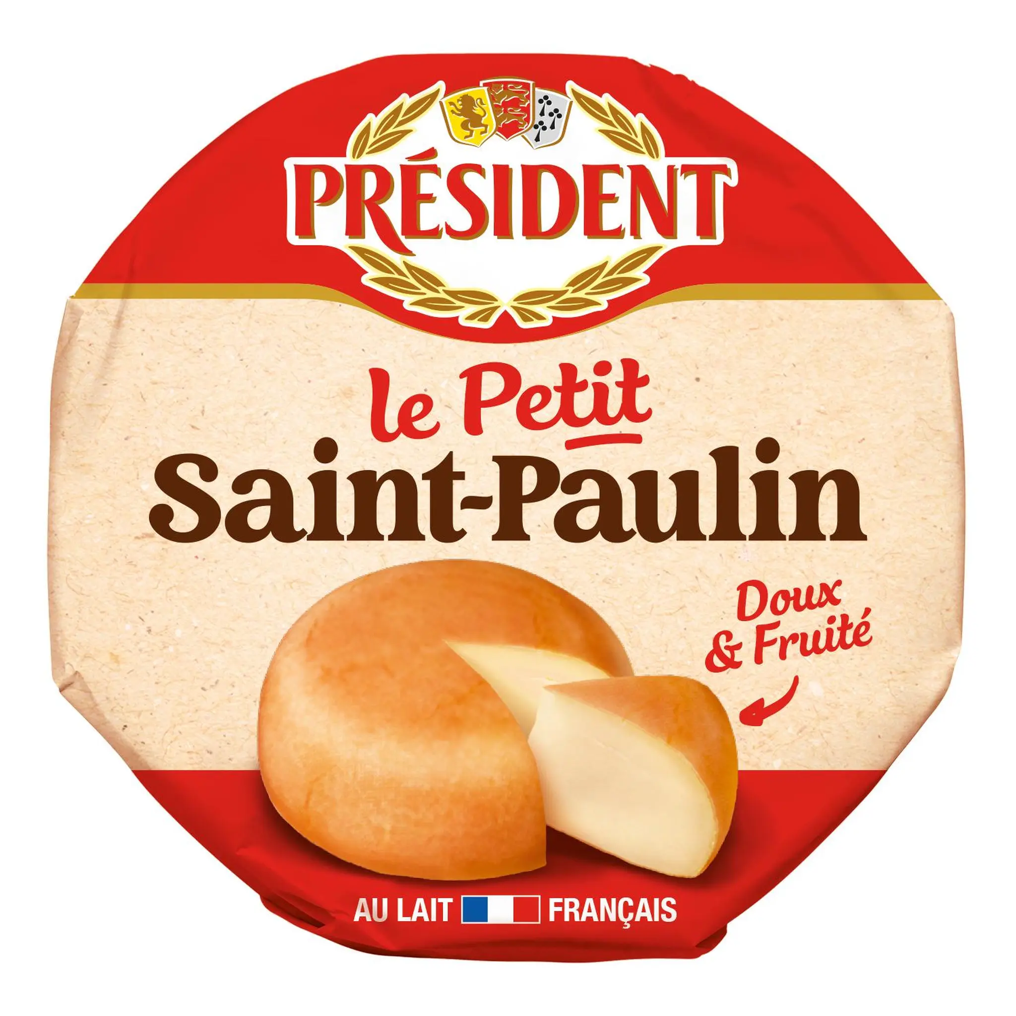 PRESIDENT Petit Saint-Paulin au lait pasteurisé