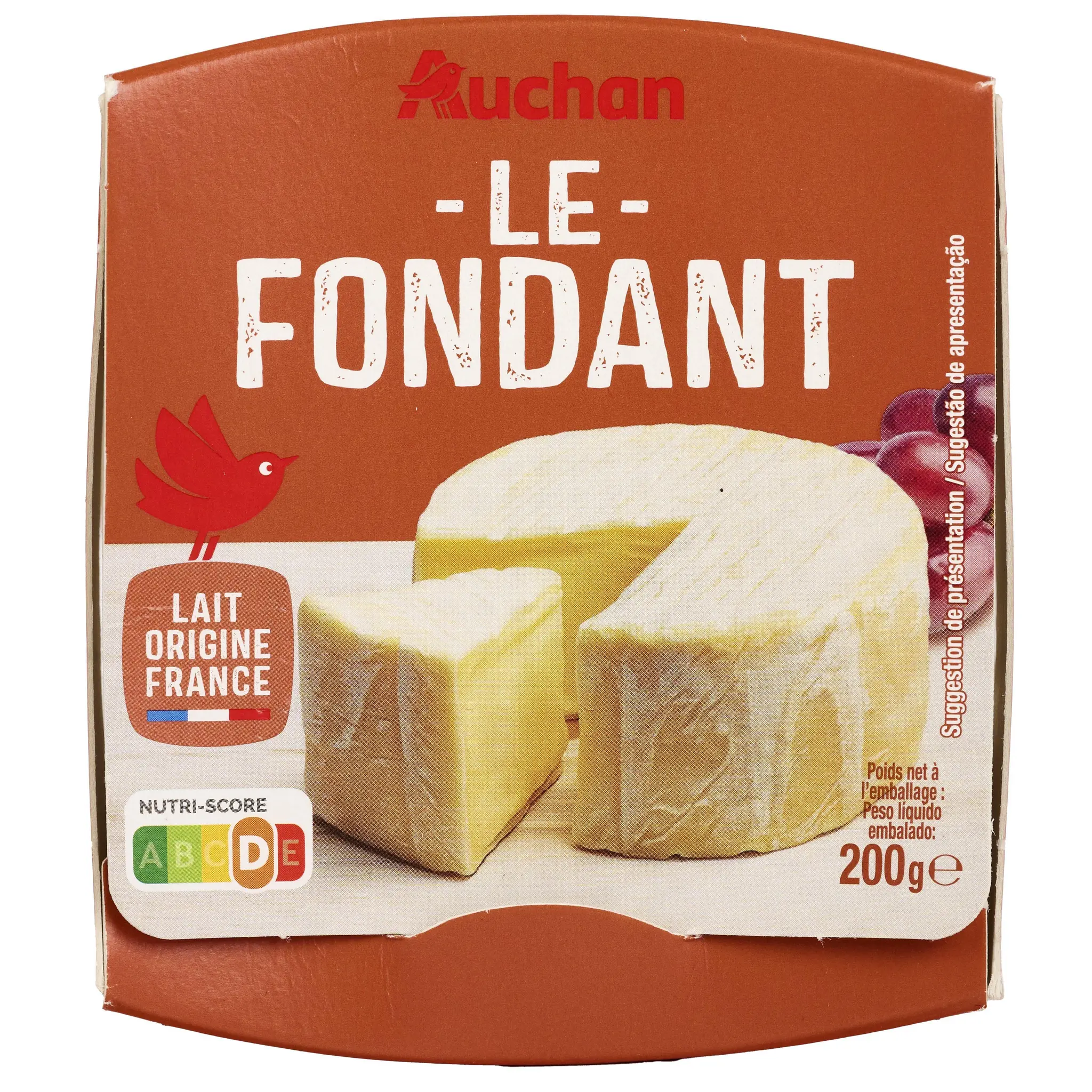 AUCHAN GOURMET Fromage le fondant