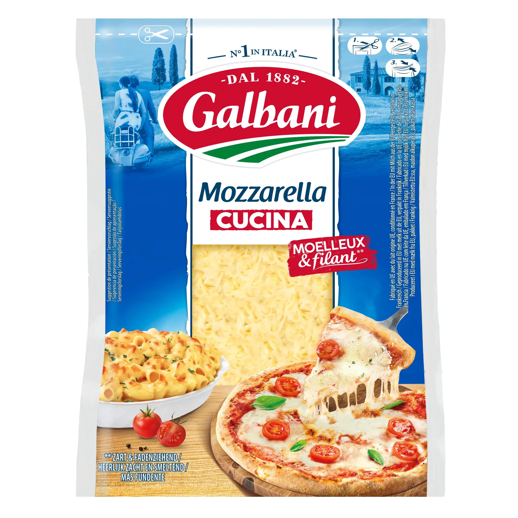 GALBANI Mozzarella râpée