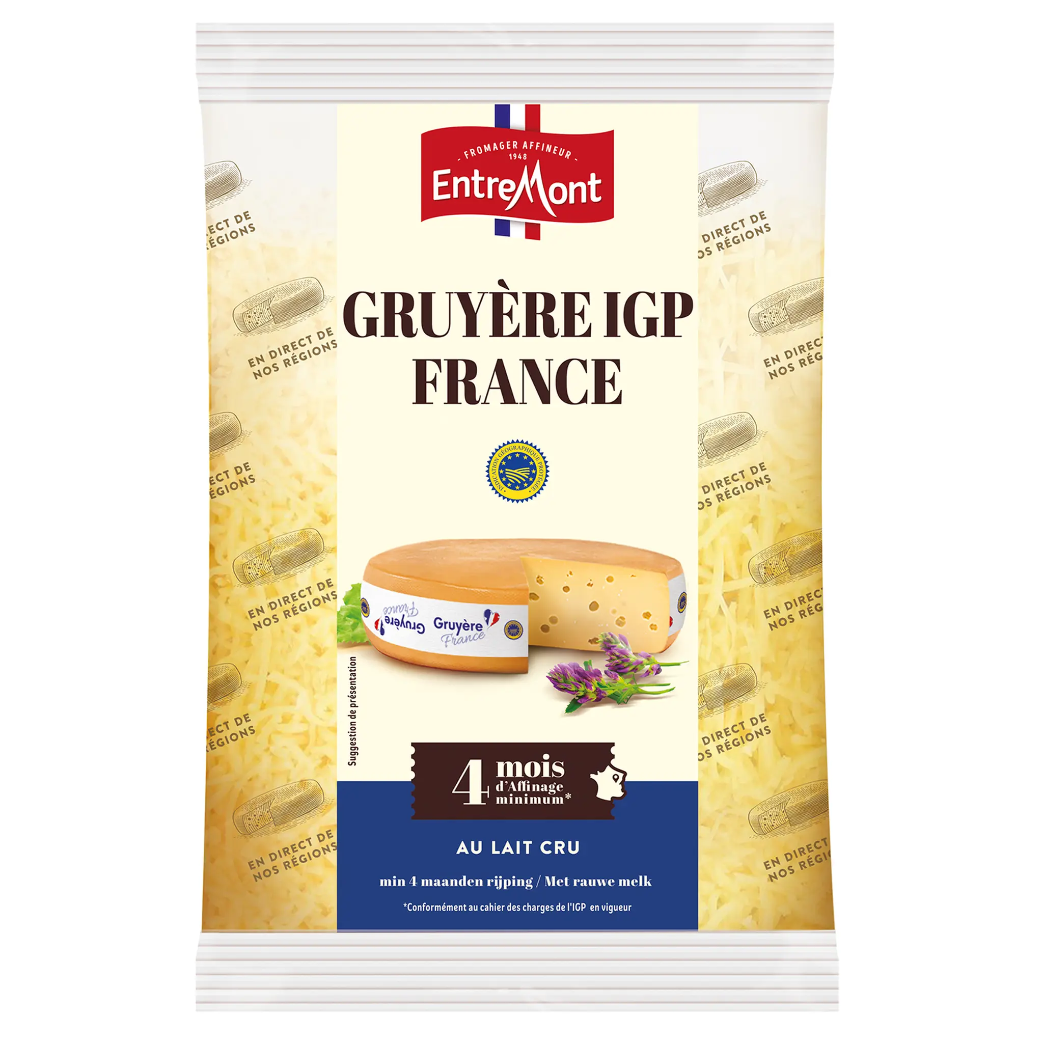 ENTREMONT Gruyère râpé IGP