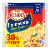 PRESIDENT Emmental râpé fondant