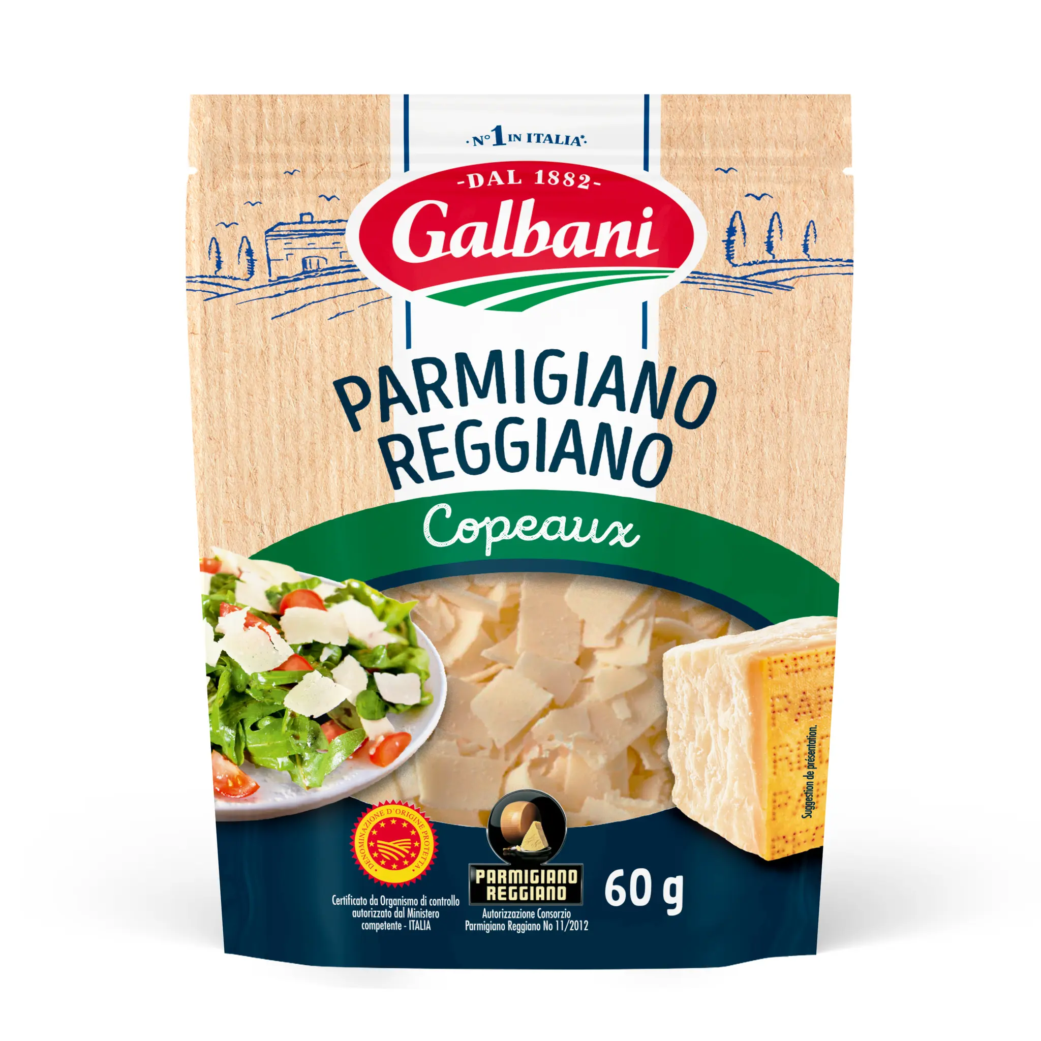 GALBANI AOP Parmigiano Reggiano en copeaux