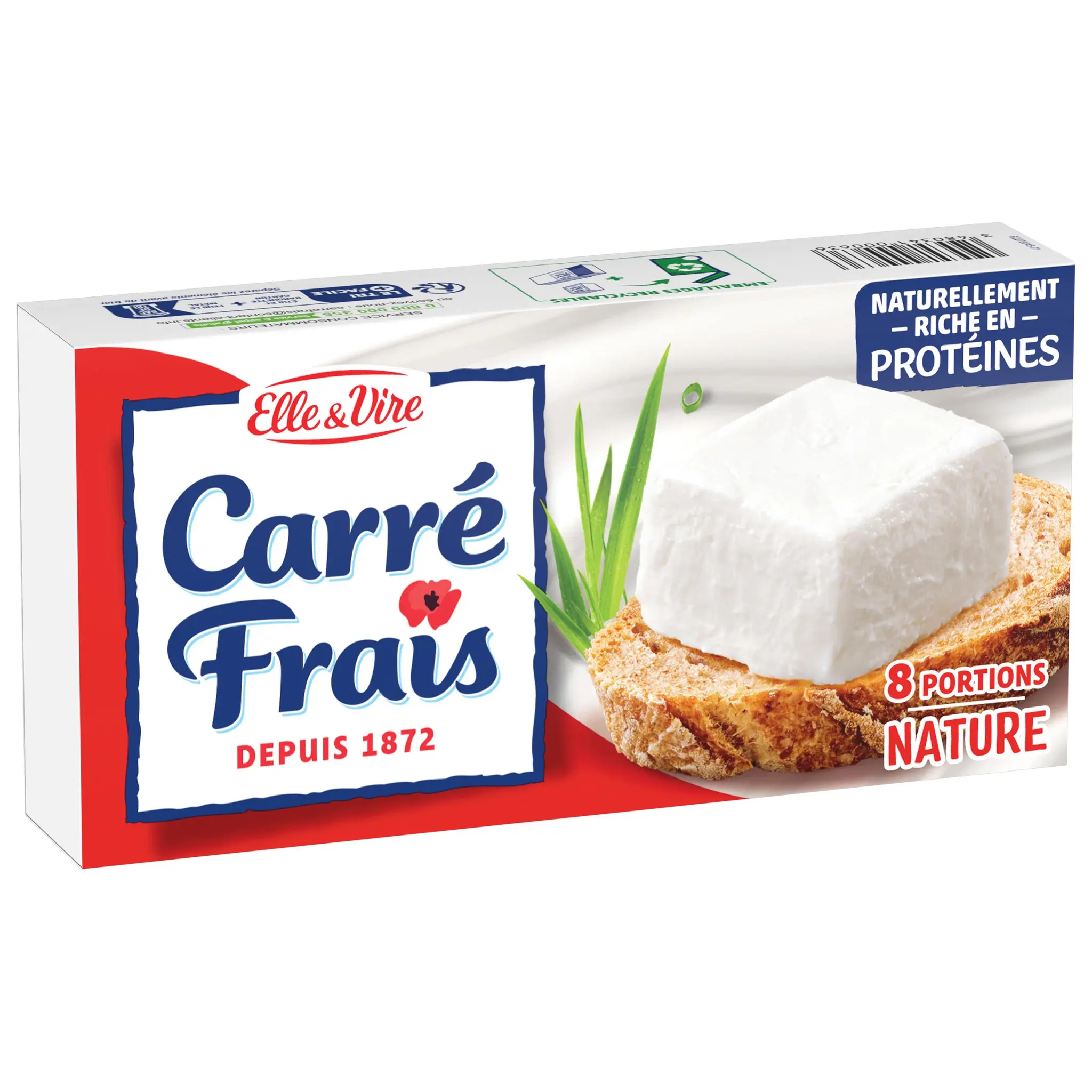 ELLE & VIRE Fromage à tartiner nature