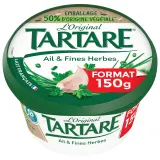 TARTARE Fromage frais à tartiner à l'ail et fines herbes