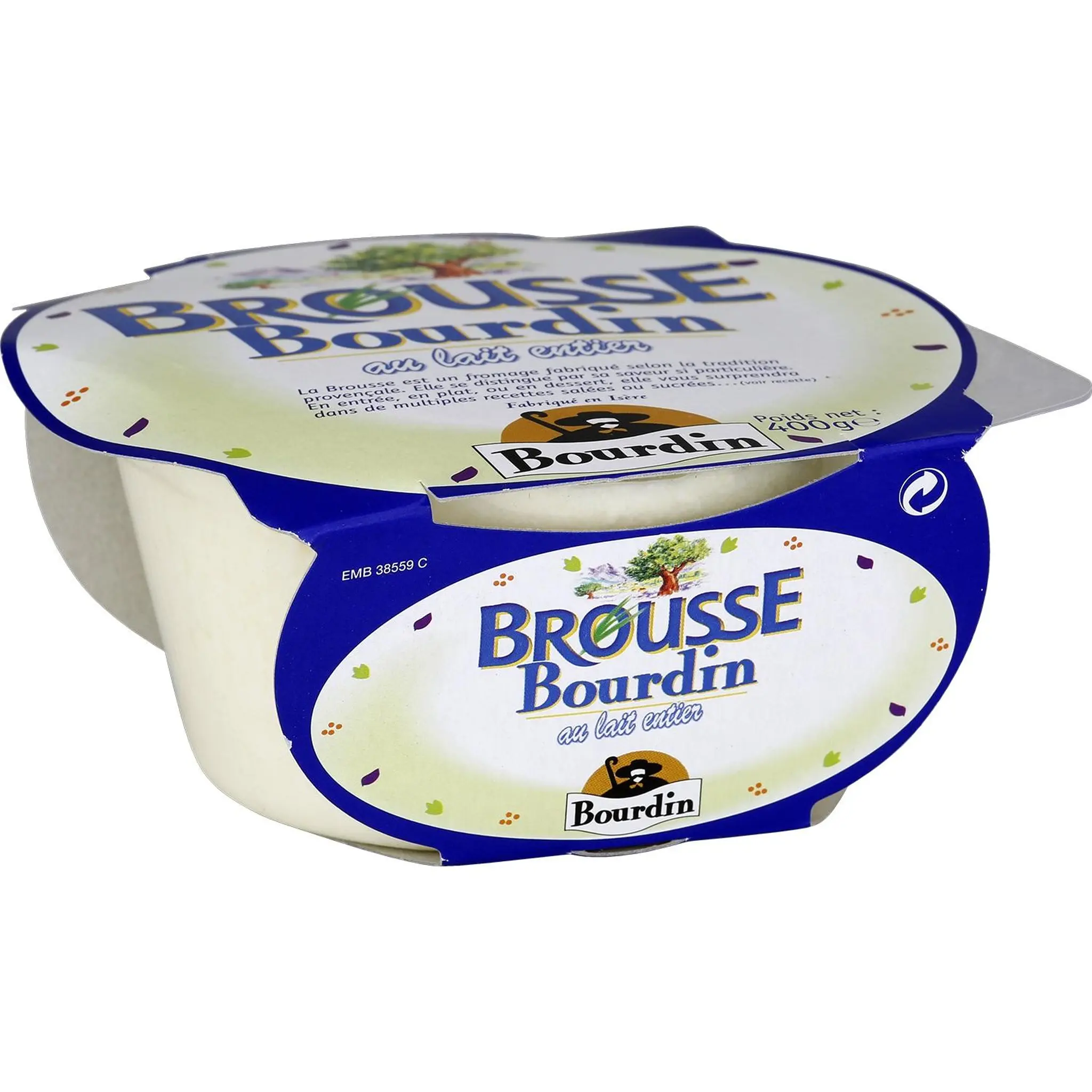 BOURDIN Brousse au lait entier