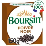 BOURSIN Fromage à tartiner au poivre