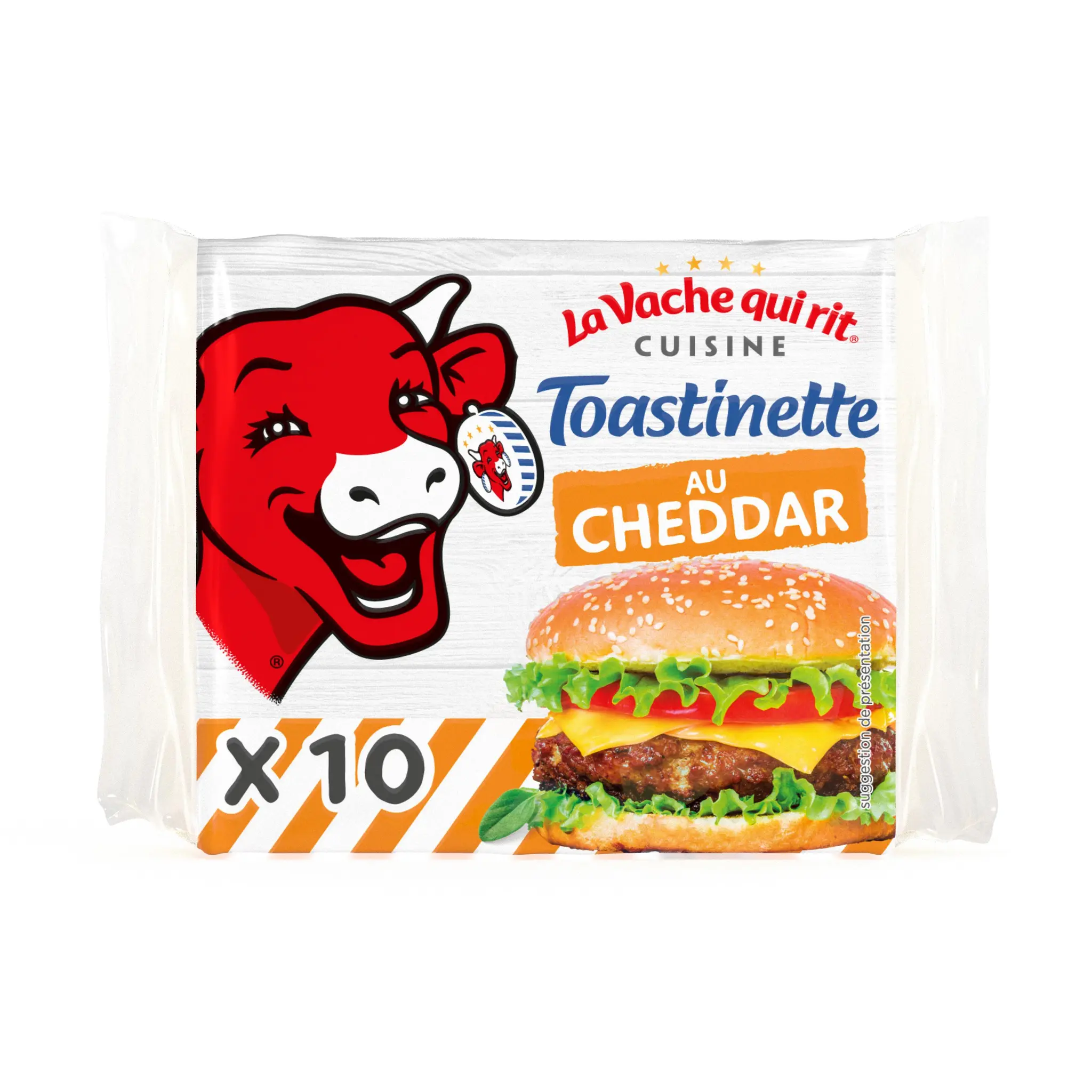 LA VACHE QUI RIT Toastinette au cheddar