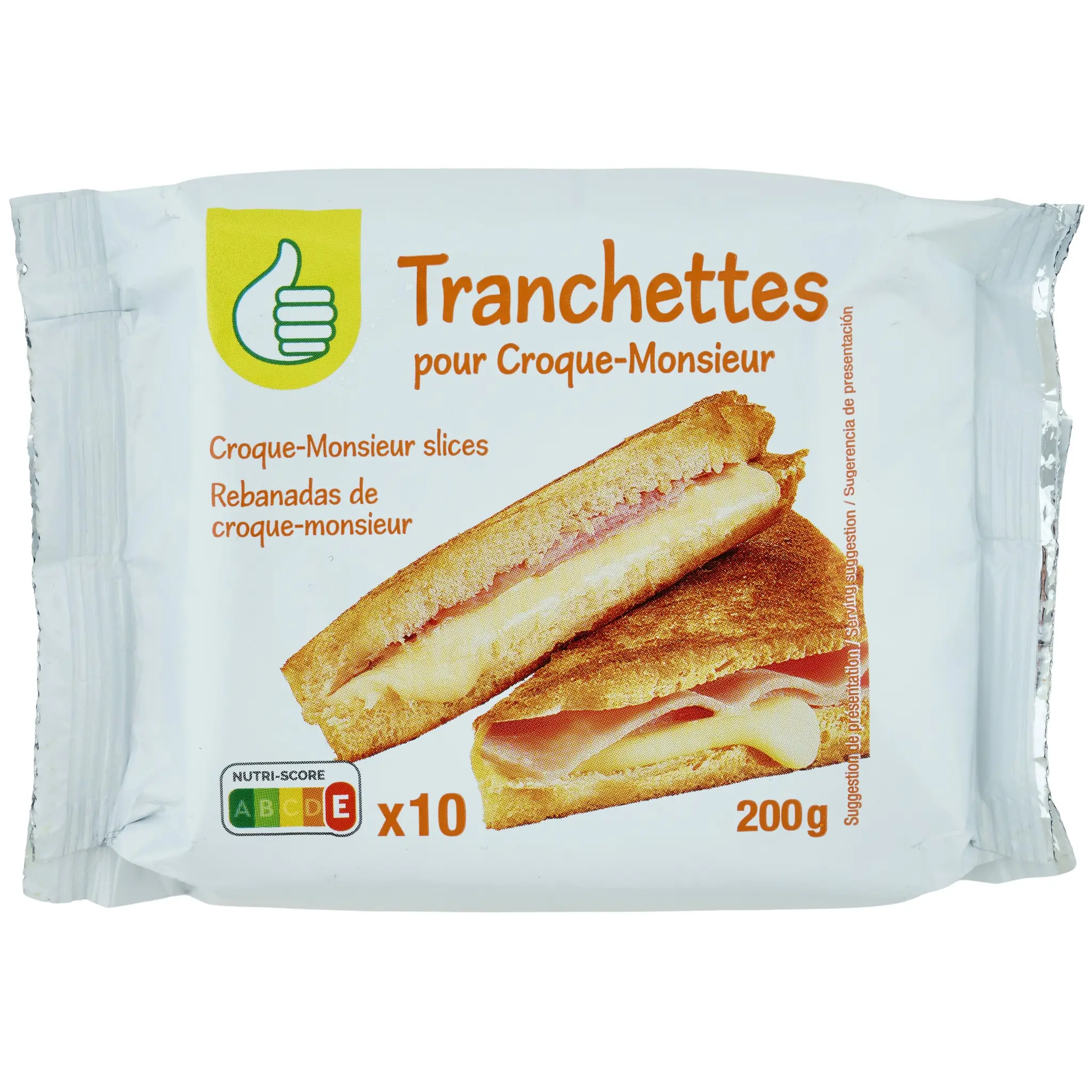 POUCE Toastinettes croque monsieur
