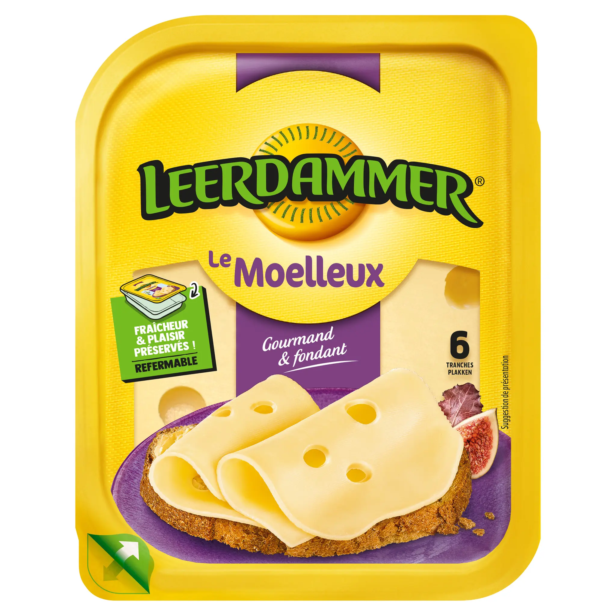LEERDAMMER Le moelleux fromage gourmand et fondant