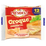 PRESIDENT Emmental en tranche pour croque monsieur