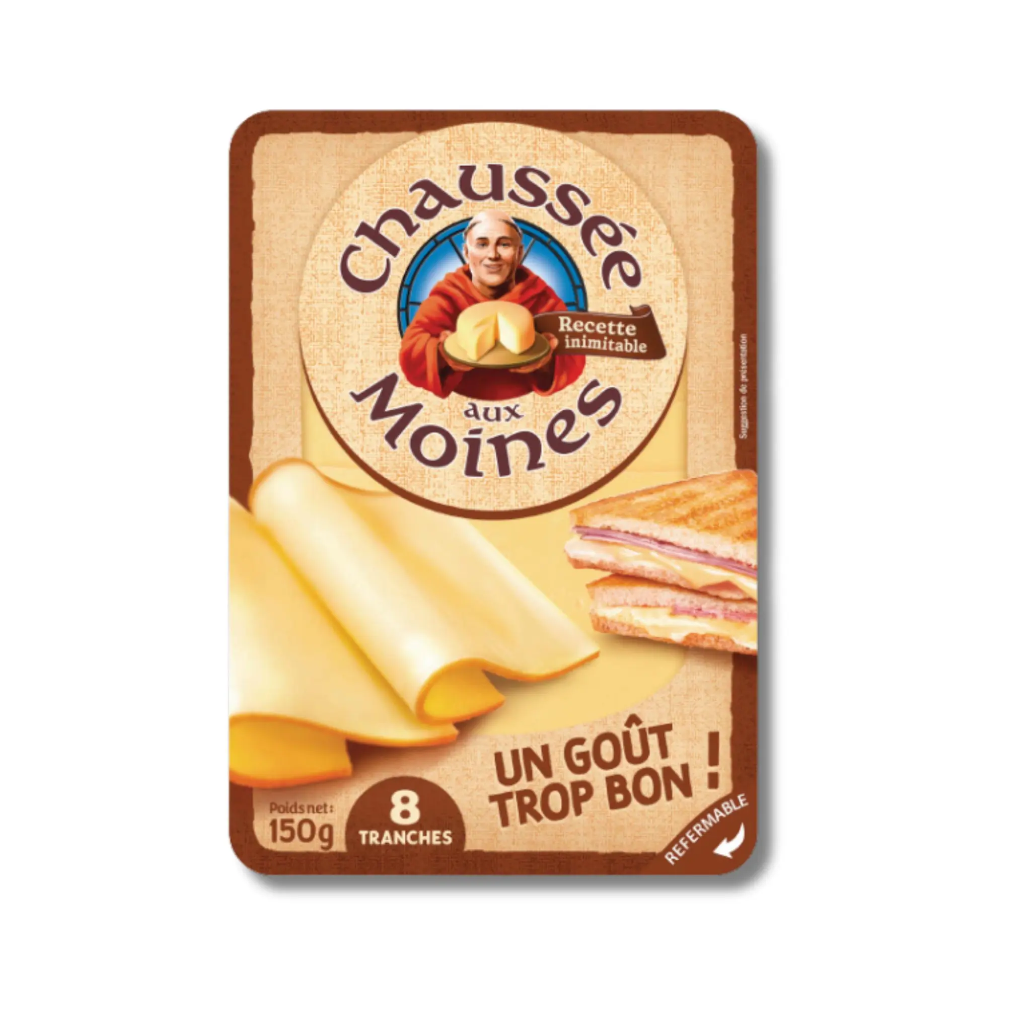CHAUSSEE AUX MOINES Fromage en tranche