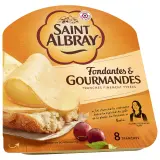 SAINT ALBRAY Fromage à pate molle en tranches finement typées