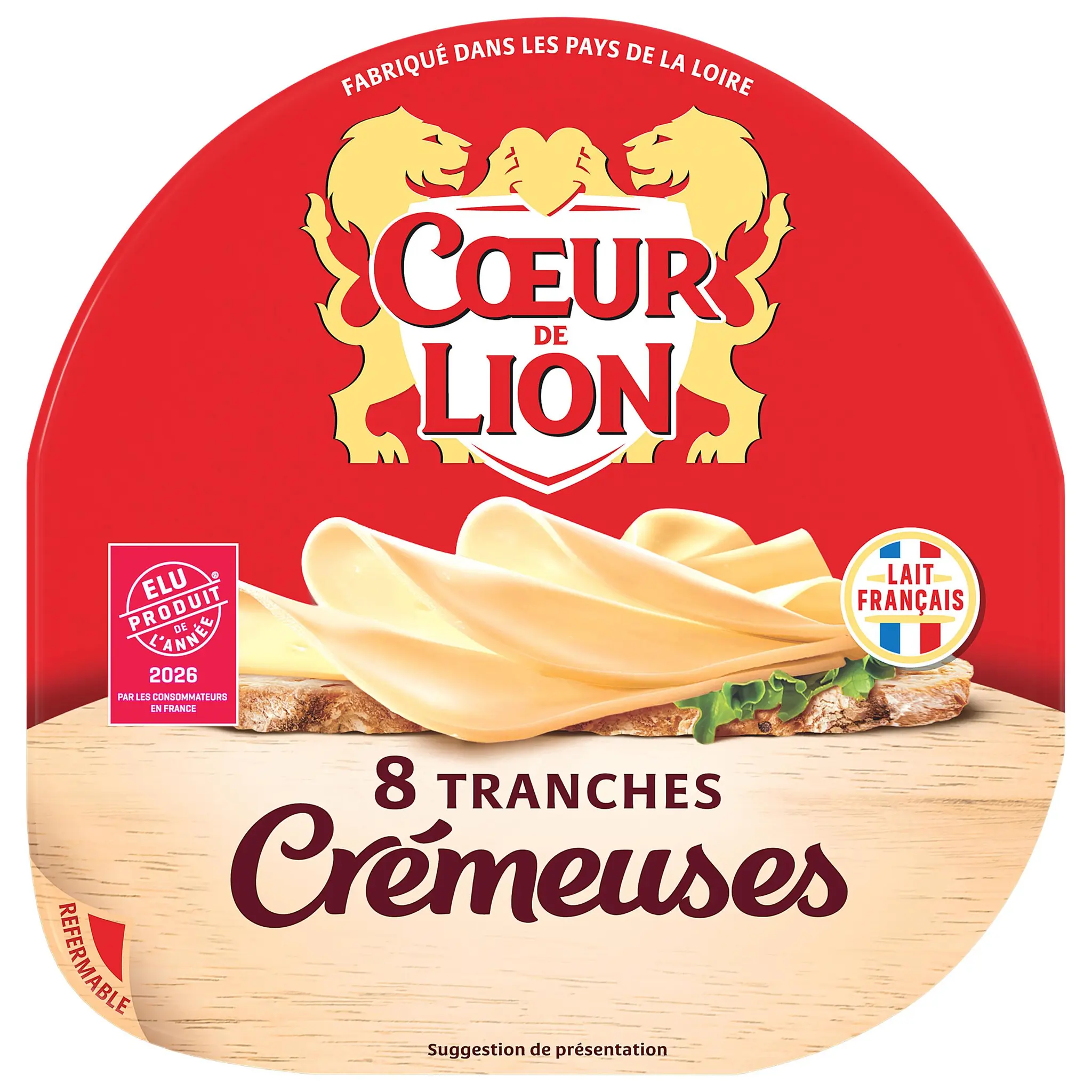COEUR DE LION Coeur de Lion tranches crémeuses