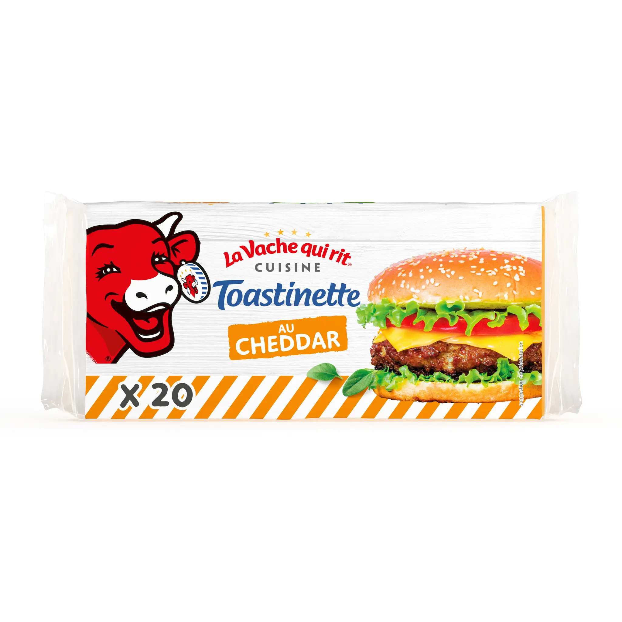LA VACHE QUI RIT Toastinette au cheddar
