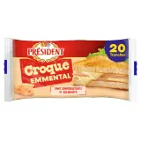 PRESIDENT Emmental en tranche pour croque monsieur
