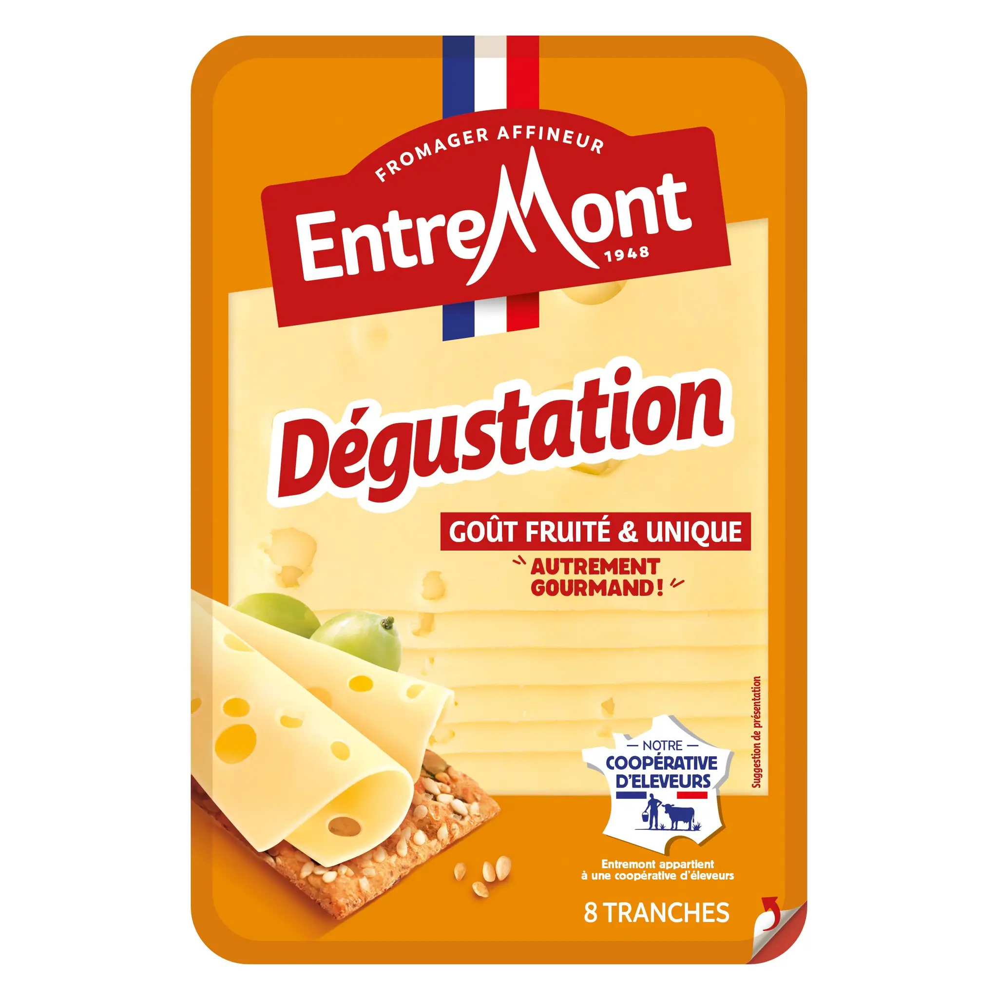 ENTREMONT Emmental en tranches
