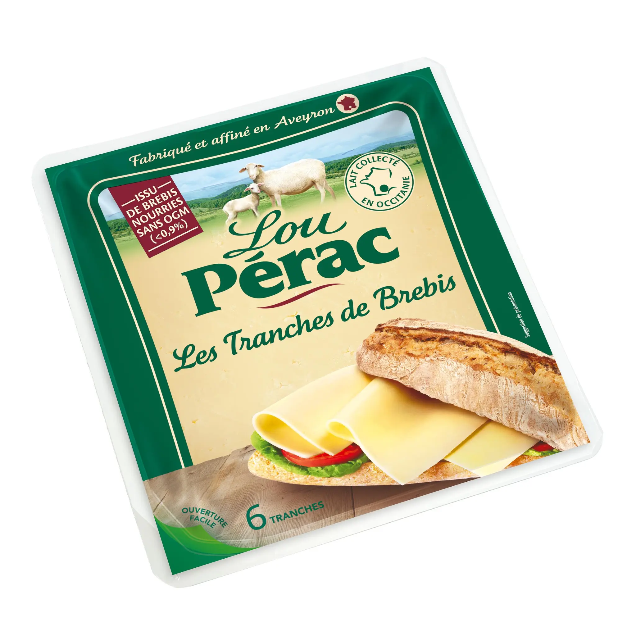 LOU PERAC Fromage de brebis en tranche