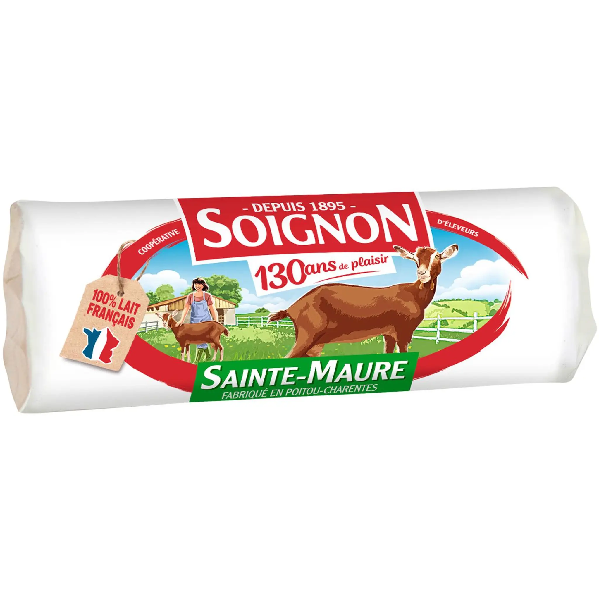 SOIGNON Bûche de chèvre Sainte-Maure