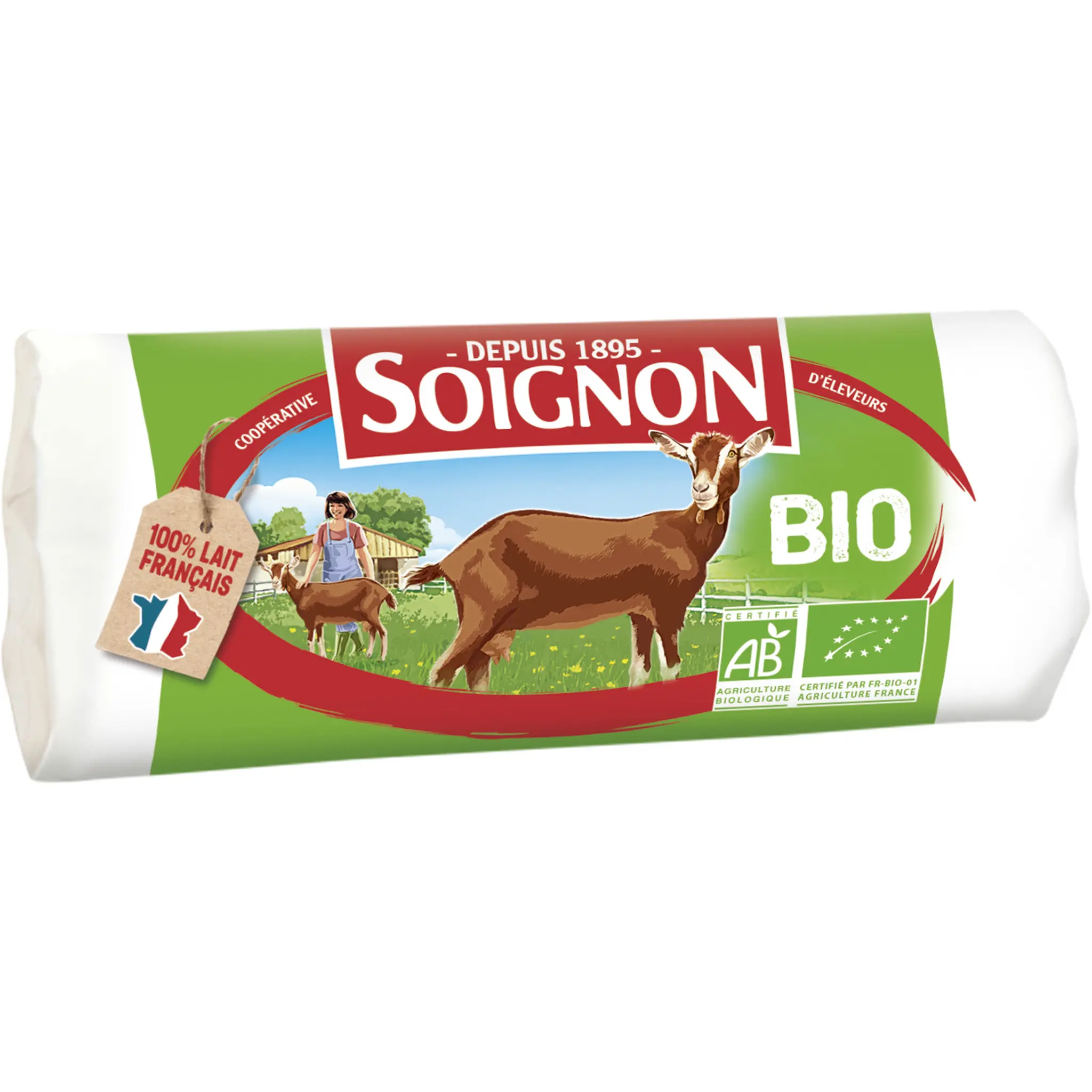 SOIGNON Bûche de chèvre bio
