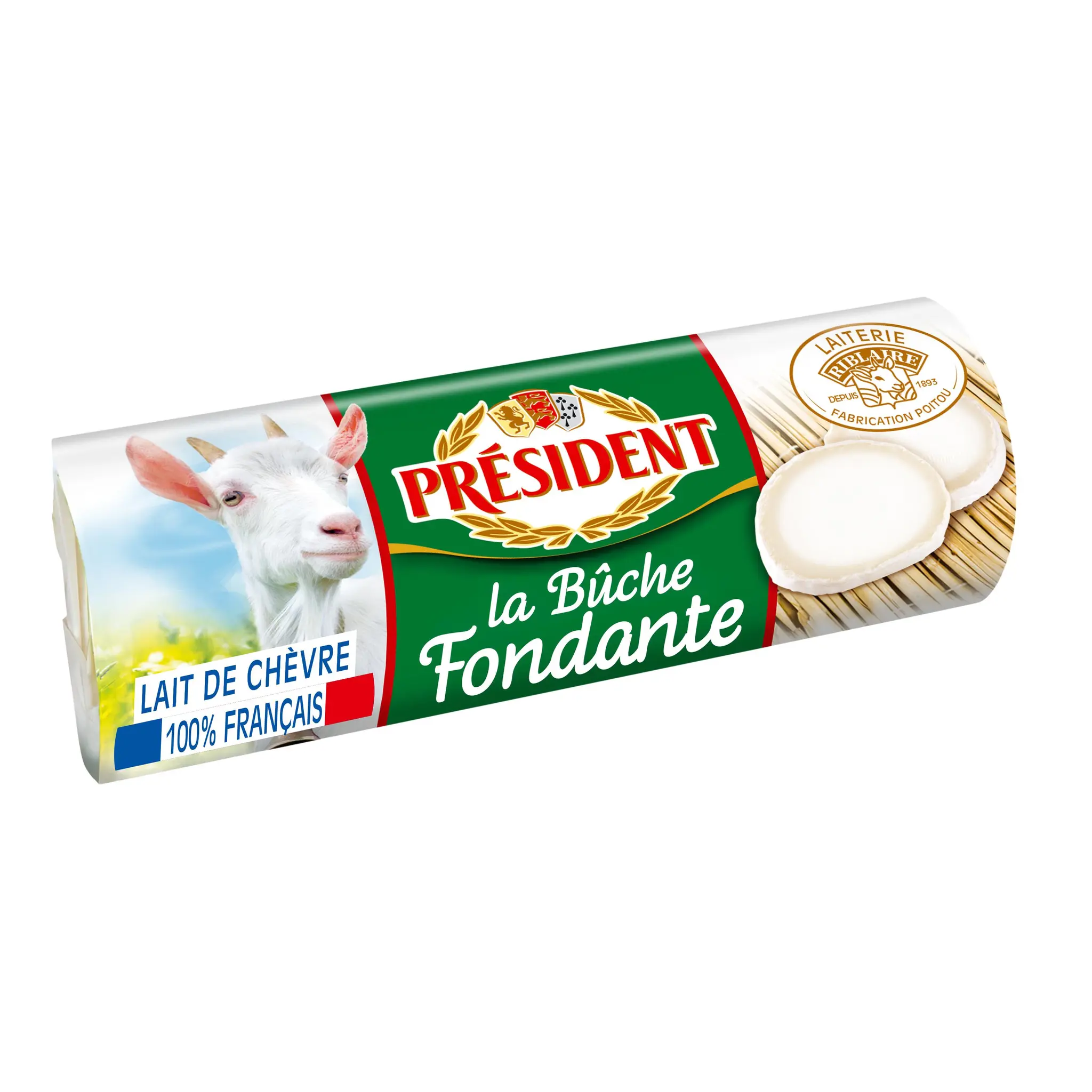 PRESIDENT Bûche de chèvre fondante
