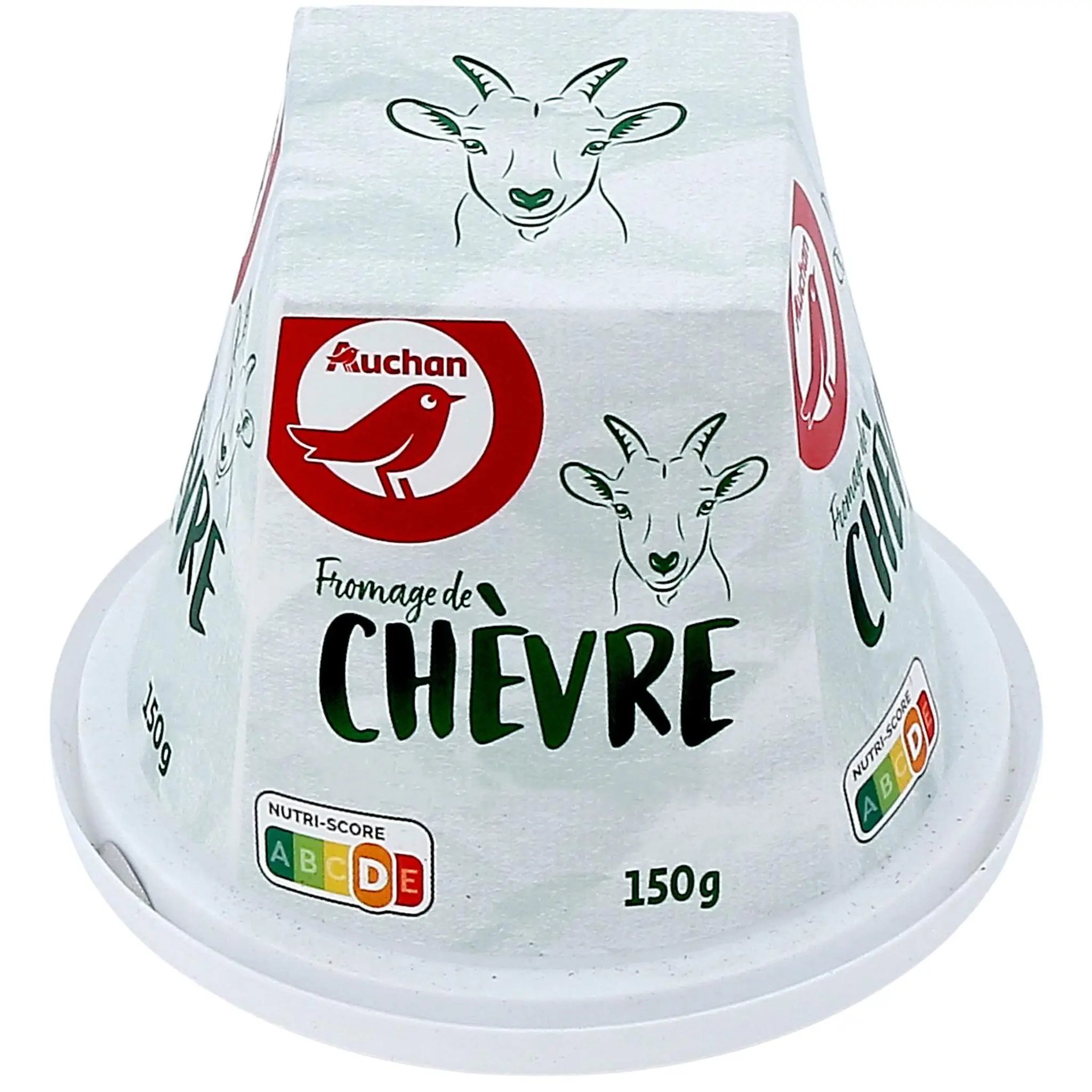 AUCHAN Fromage de chèvre