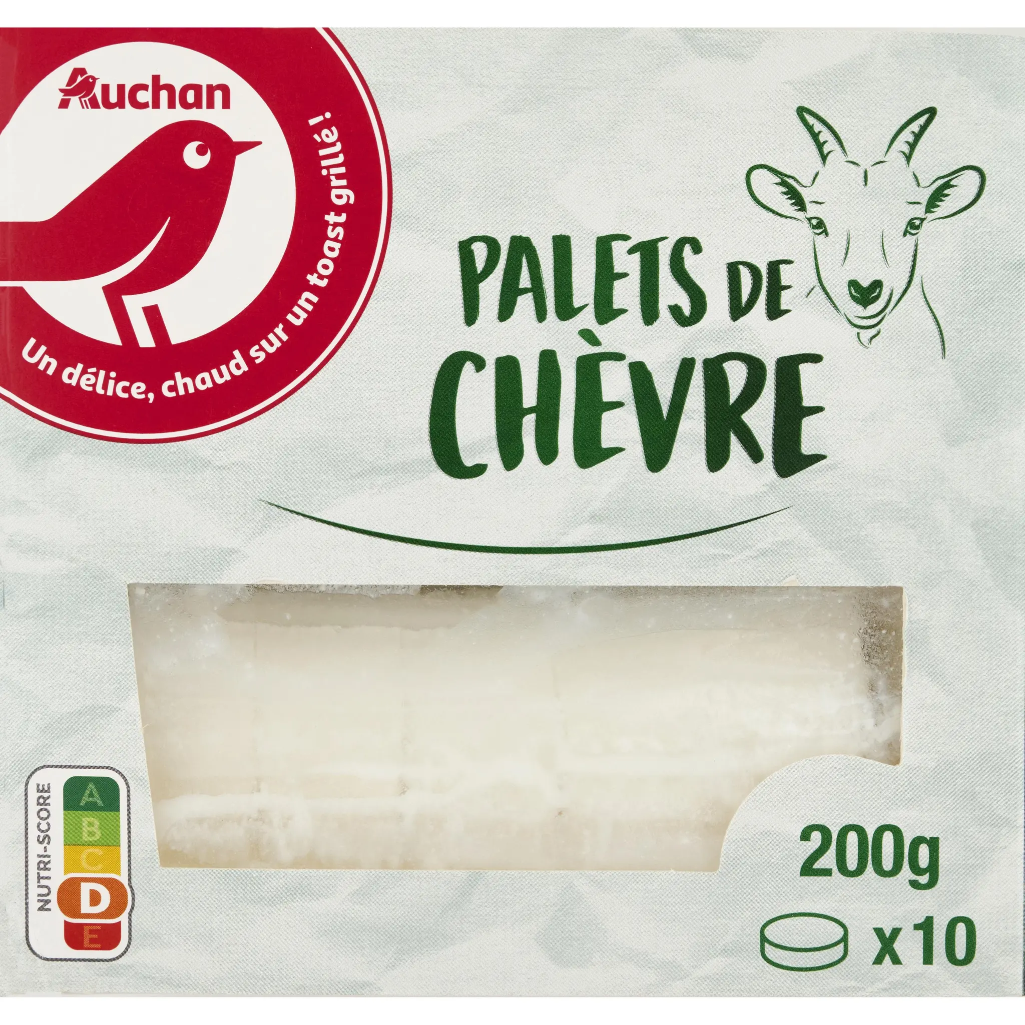 AUCHAN Palets de chèvre