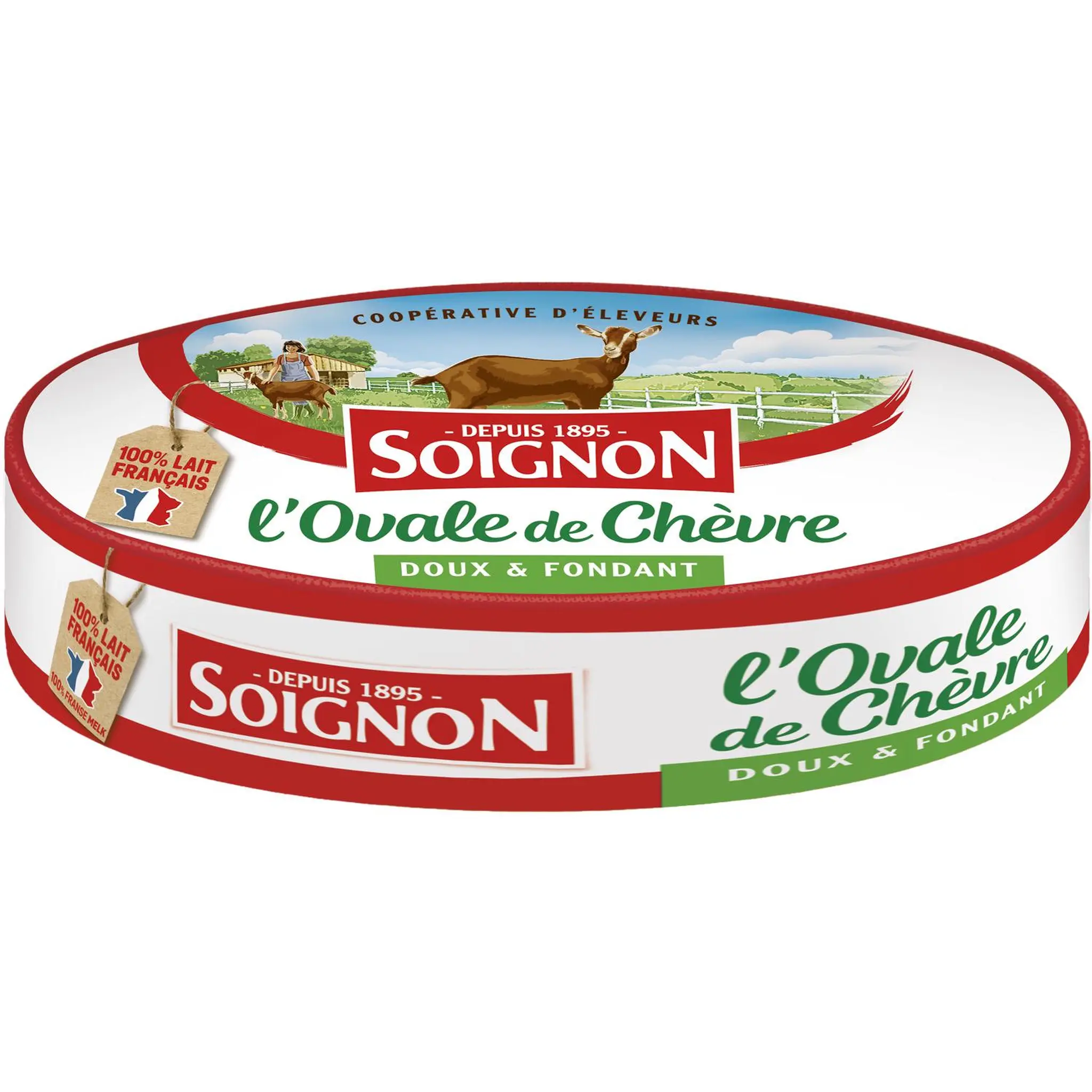 SOIGNON L'ovale de chèvre doux et fondant