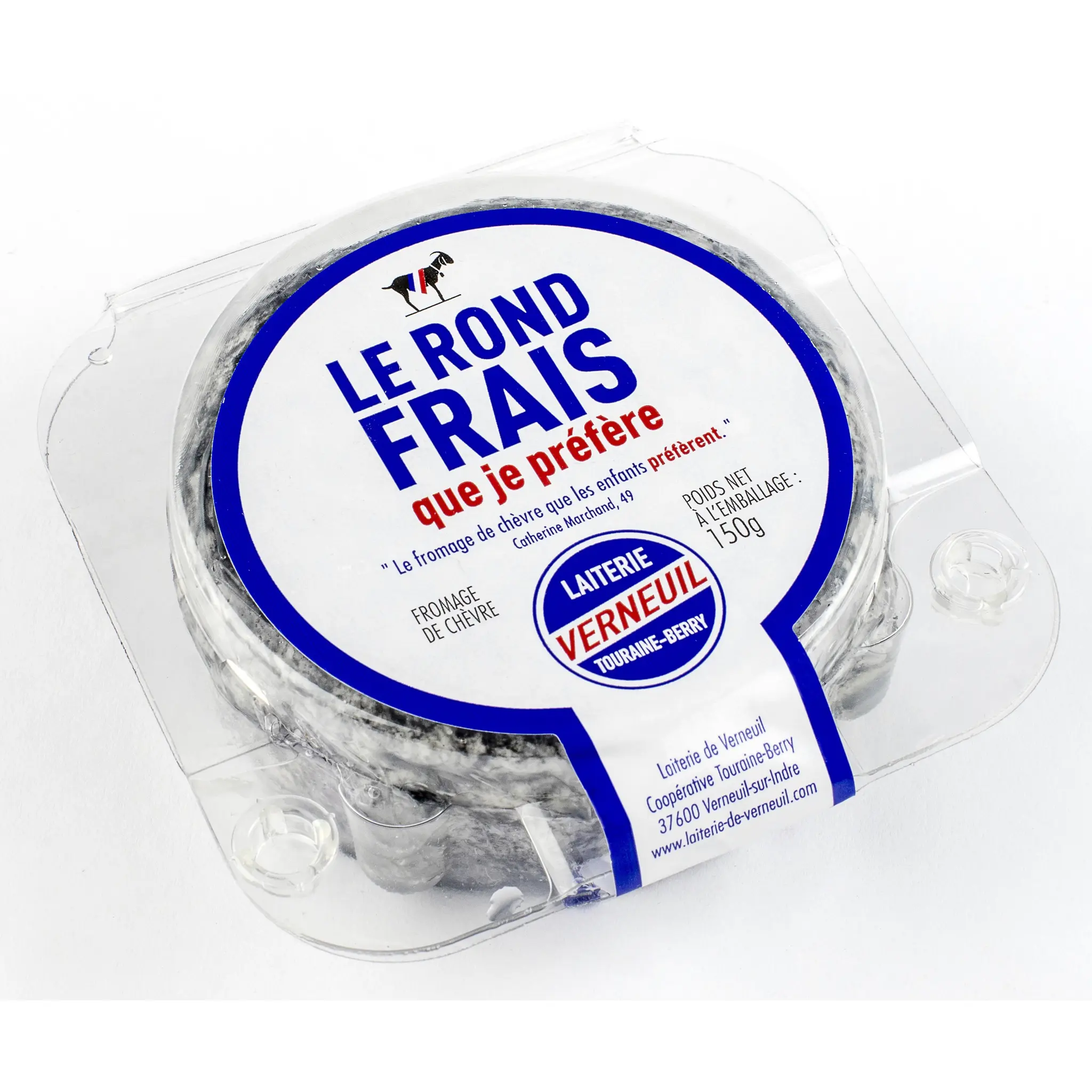 LAITERIE VERNEUIL Le rond frais fromage de chèvre