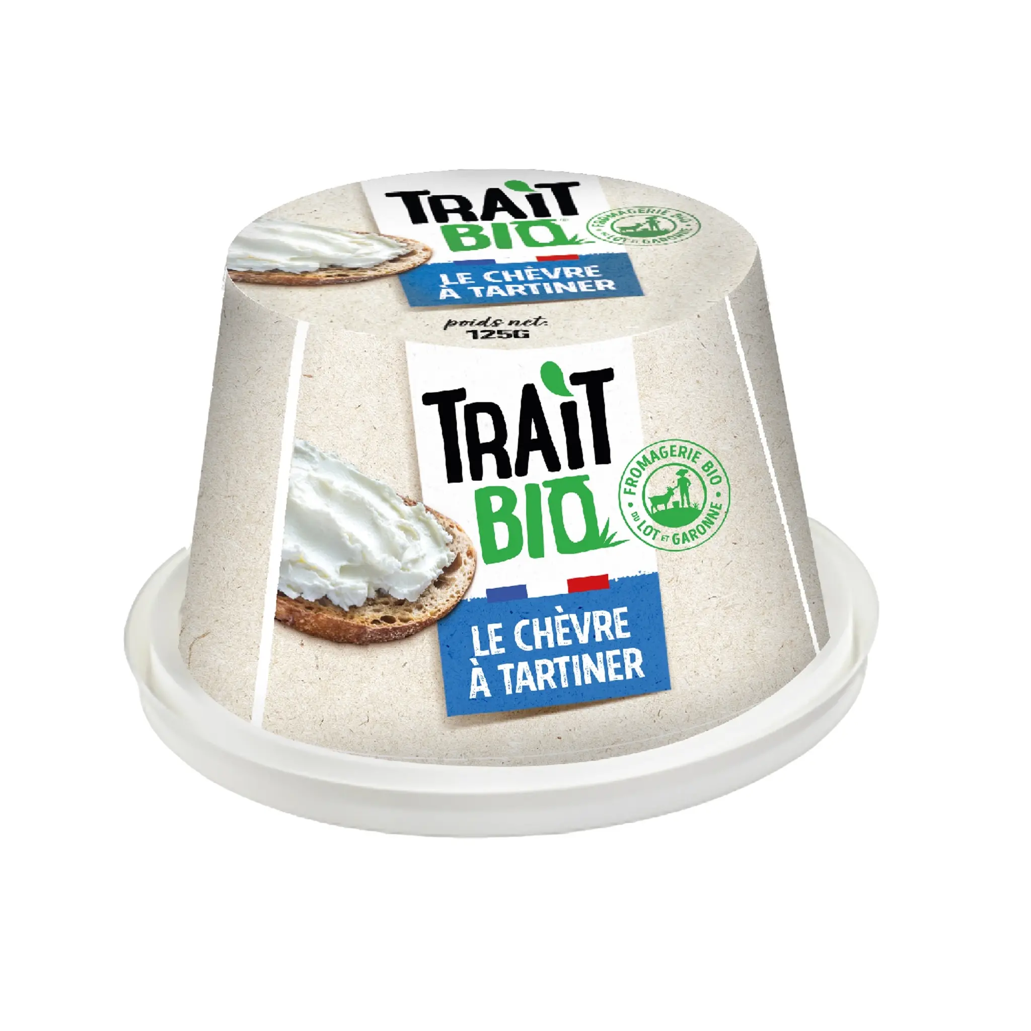 TRAIT BIO Le chèvre à tartiner