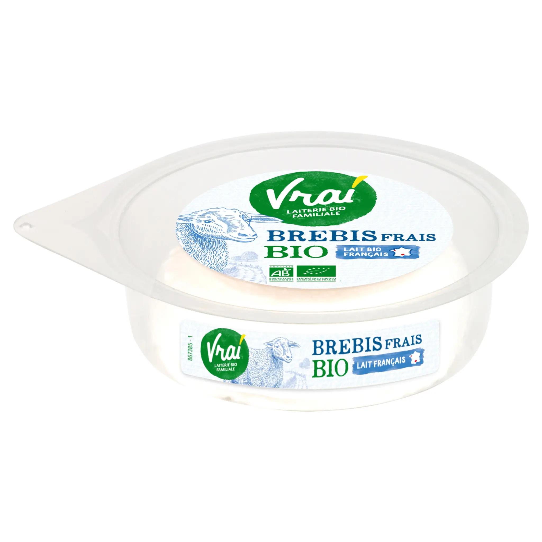 VRAI Petit fromage bio au lait de brebis