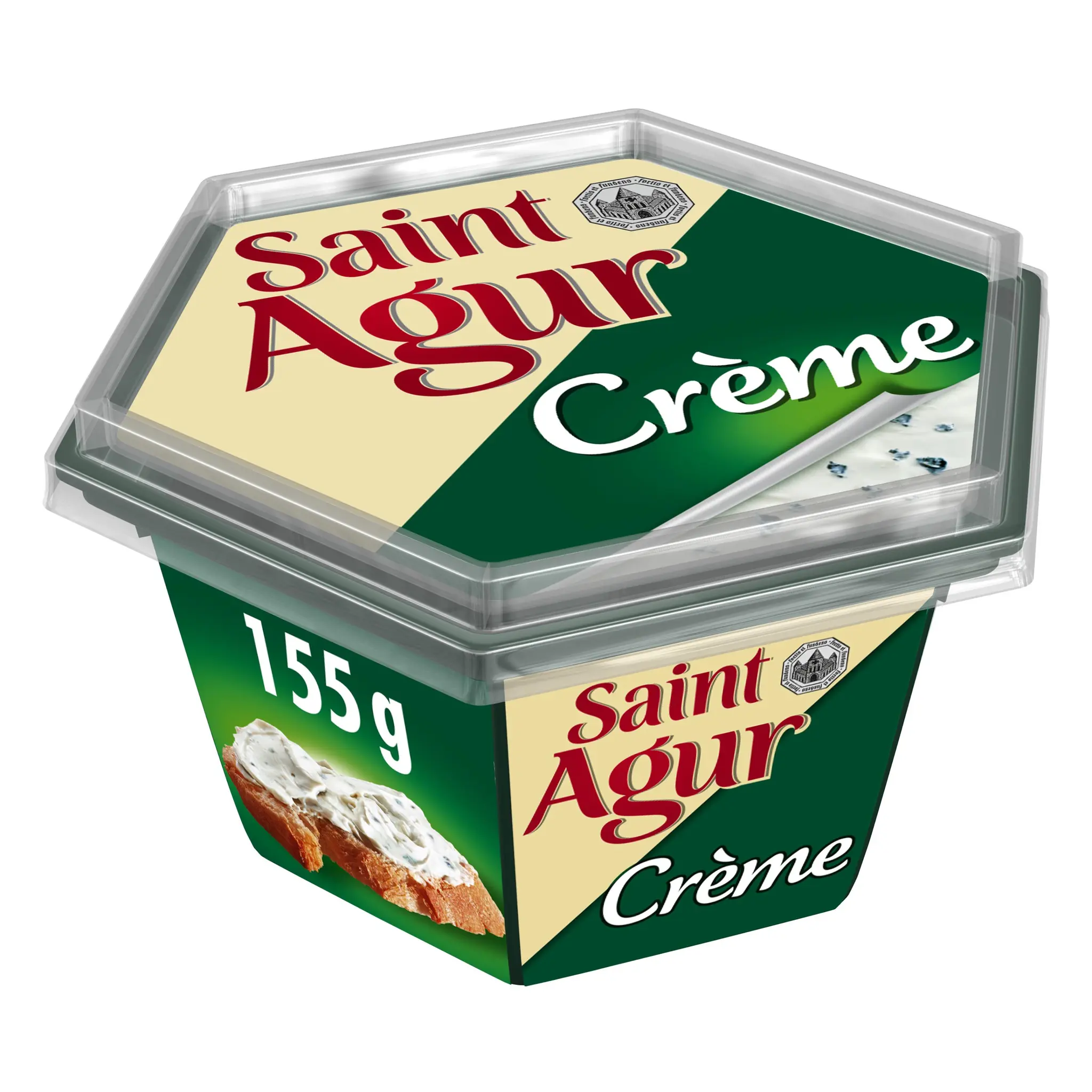 SAINT AGUR Crème de fromage persillé