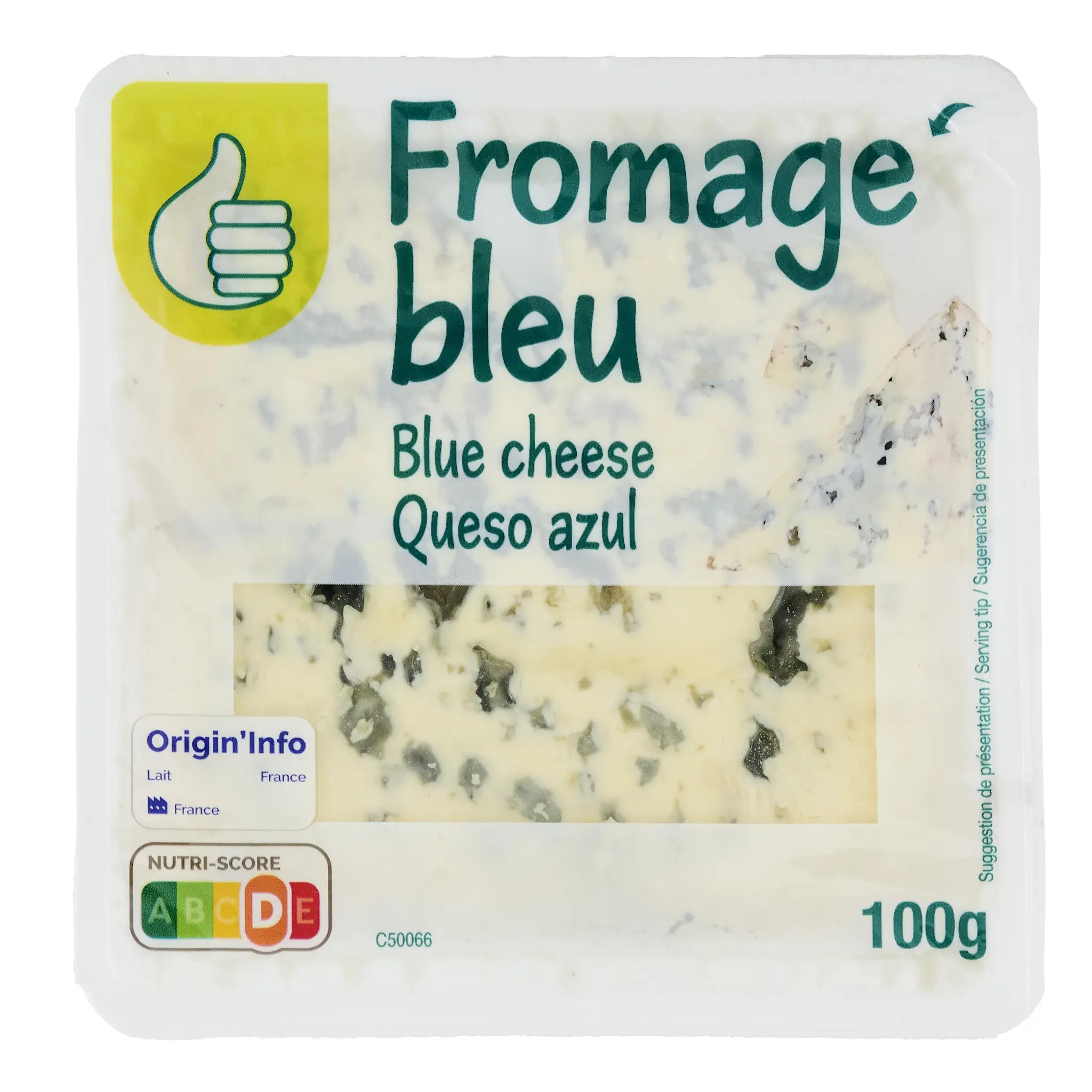 POUCE Fromage bleu à pâte persillée