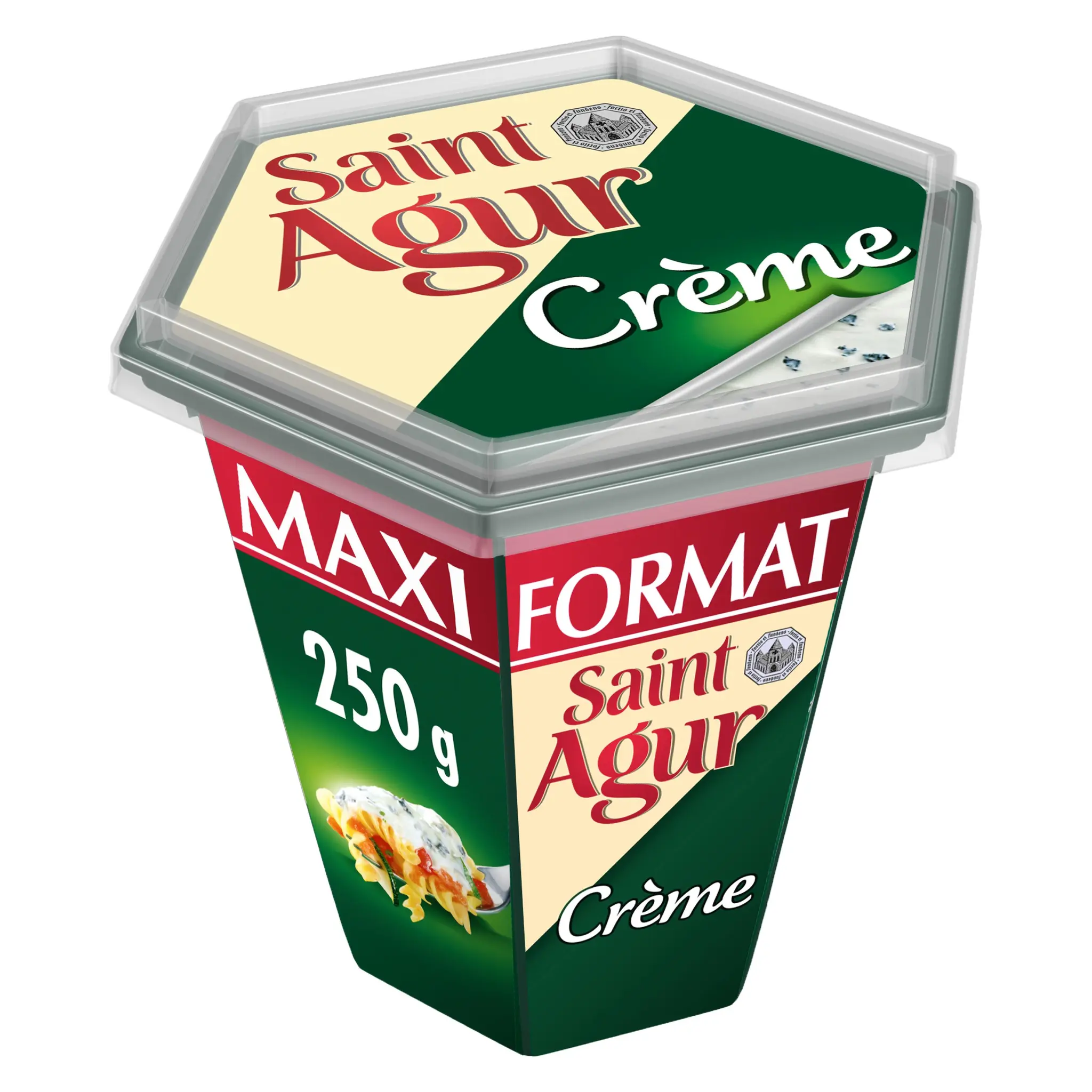 SAINT AGUR Crème de fromage fondu au lait de vache
