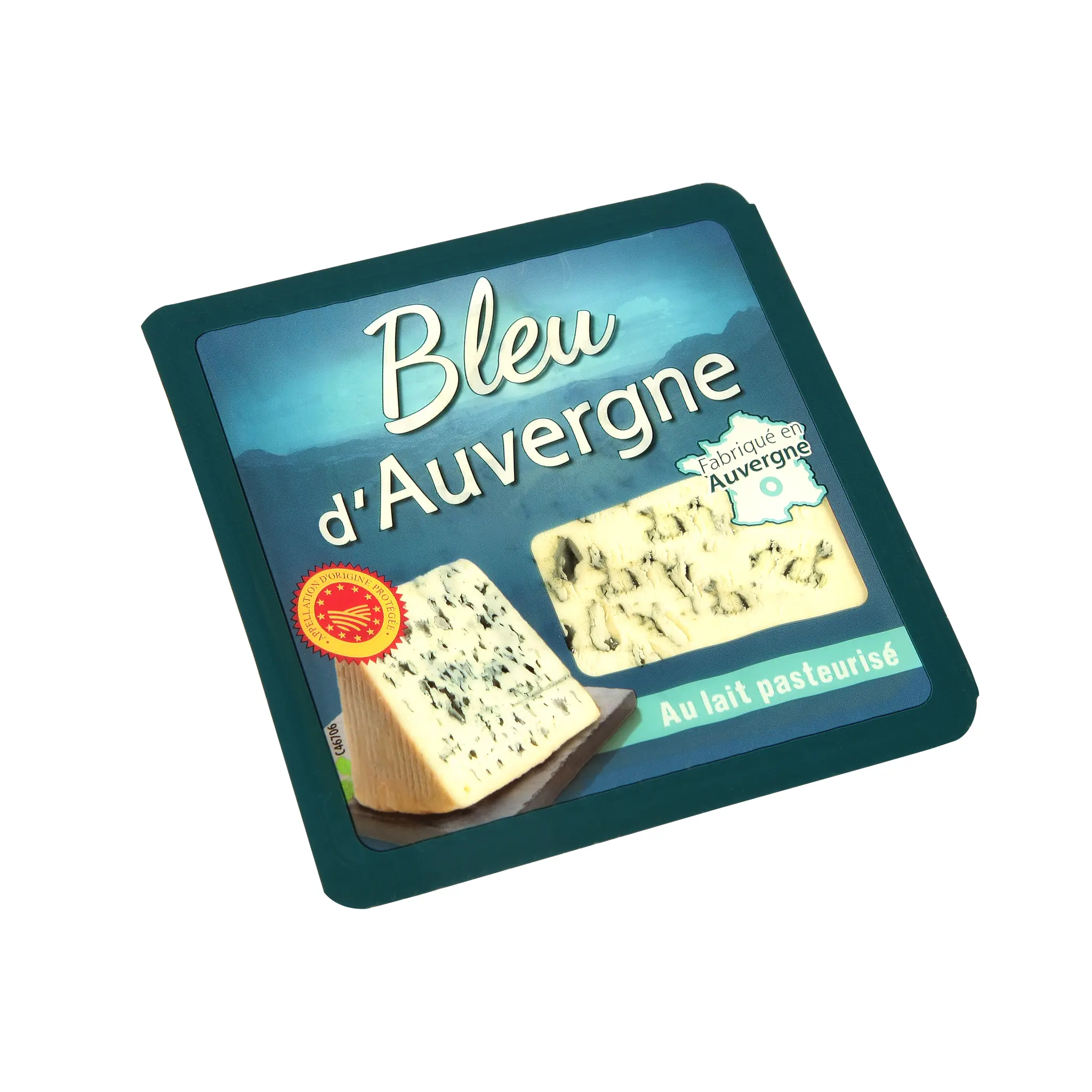 Bleu d'Auvergne au lait pasteurisé AOP