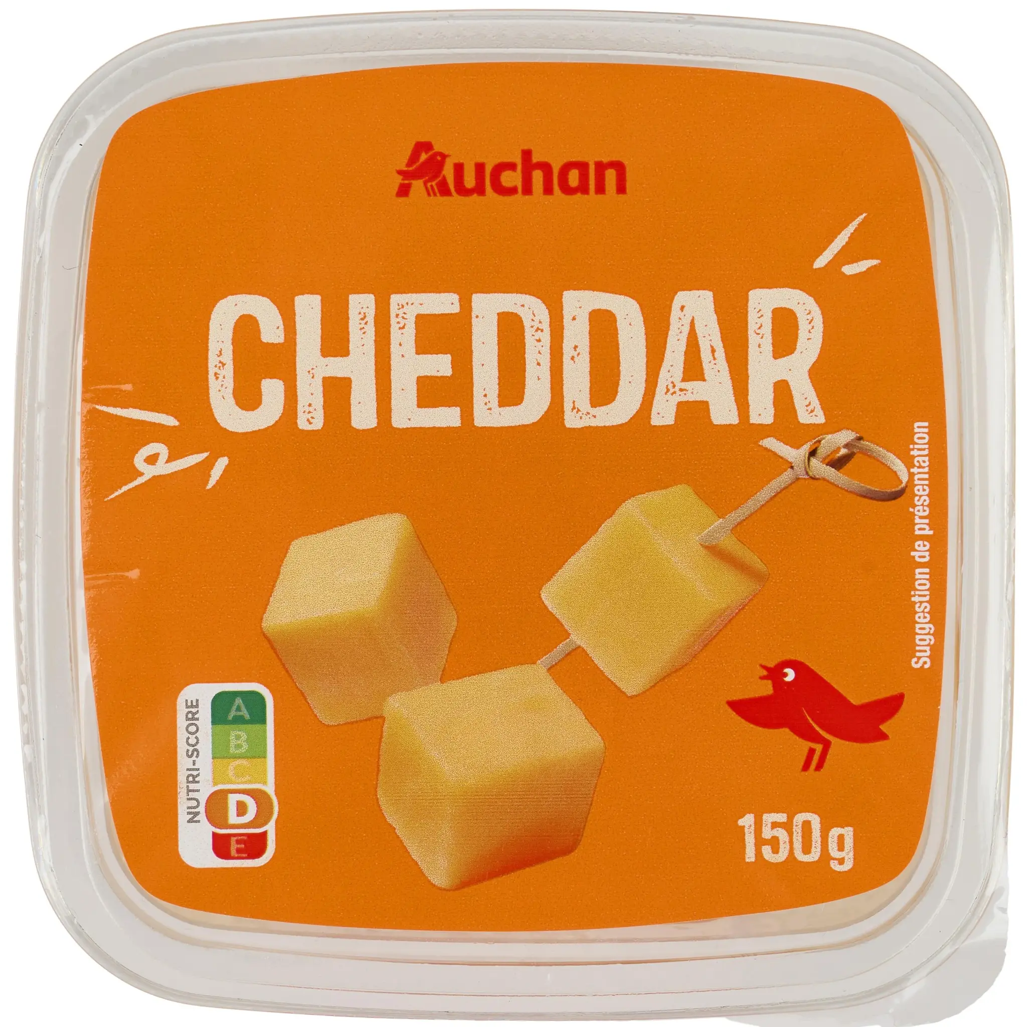 AUCHAN Dès de cheddar