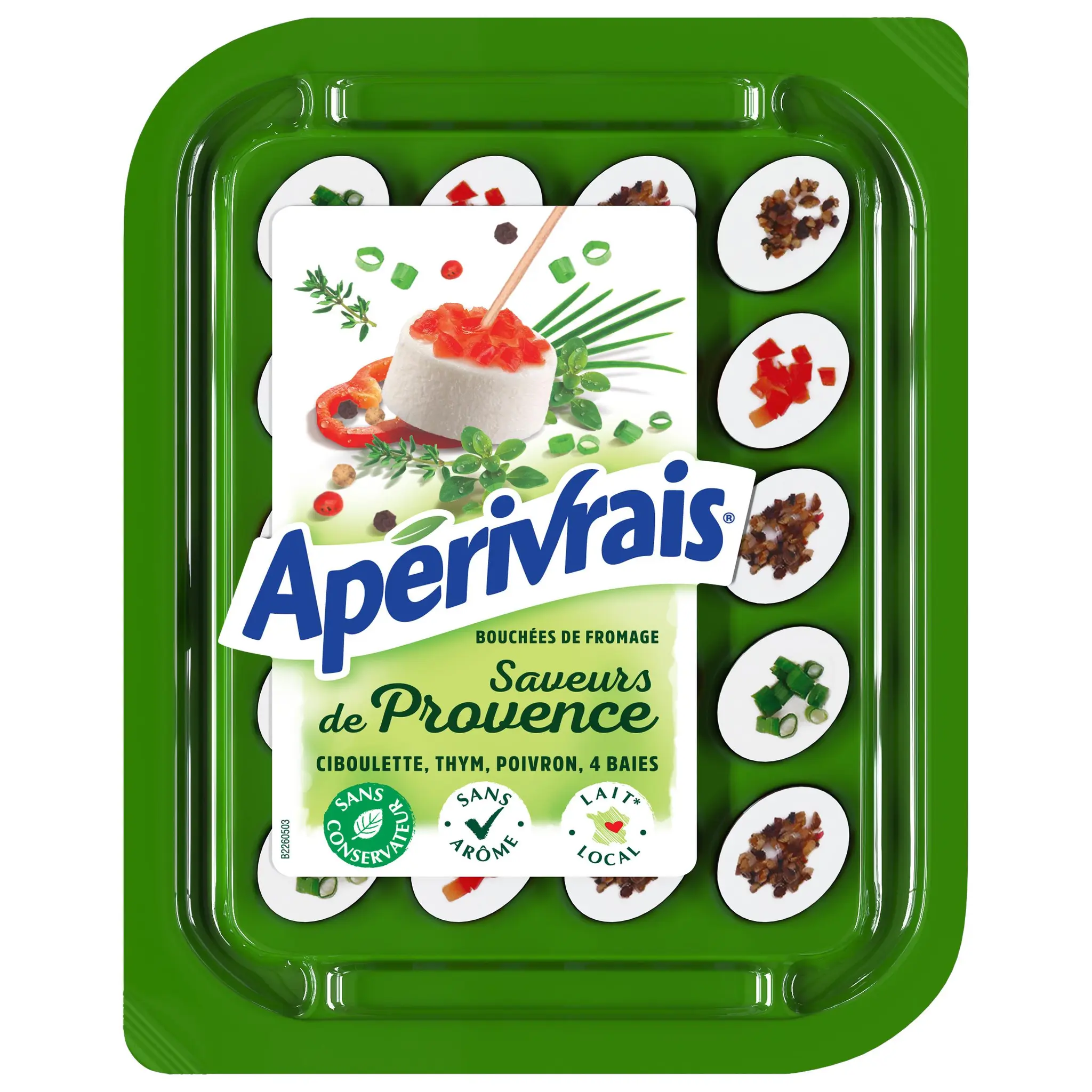 APERIVRAIS Fromage apéritif Saveurs de Provence