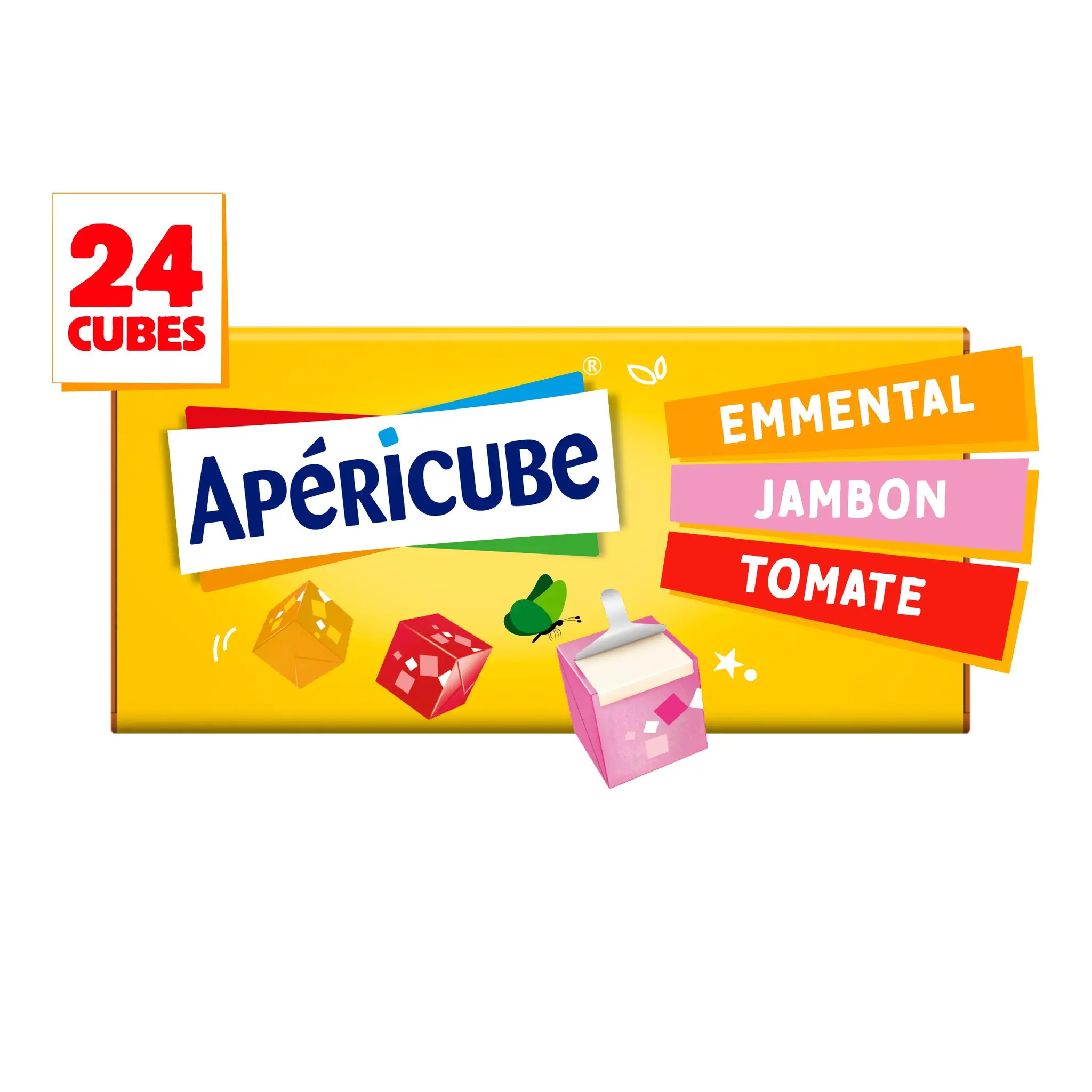 APERICUBE Cubes de fromage apéritif Panier de Campagne