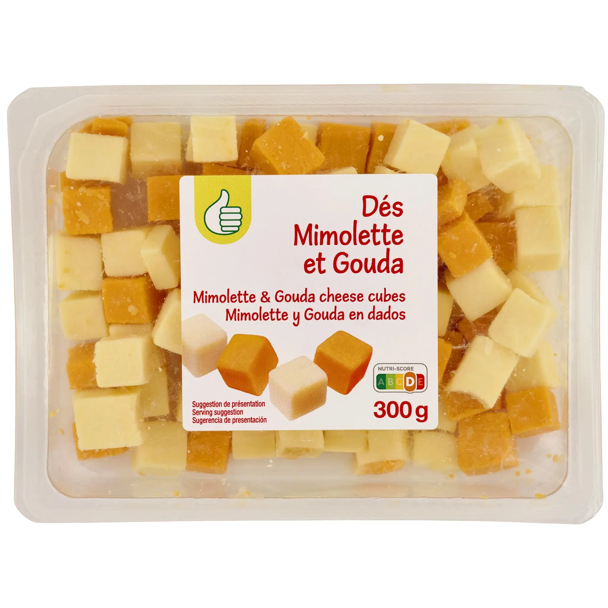 POUCE Dés gouda mimolette