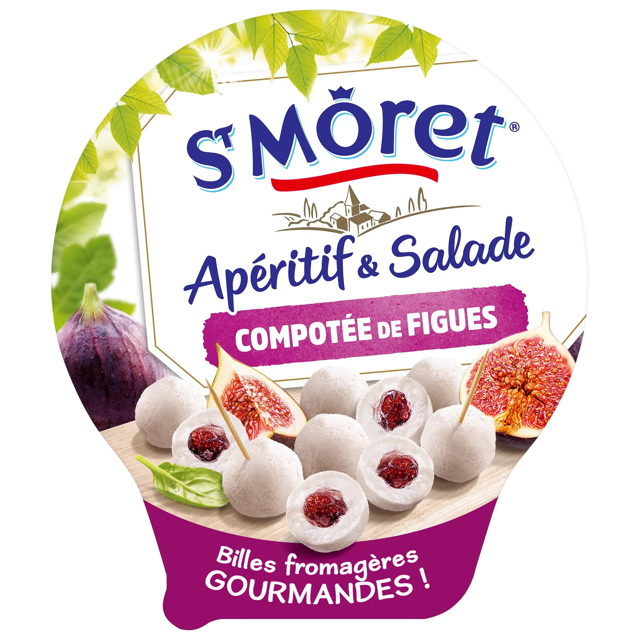 ST MORET Apéritif billes au coeur de figues