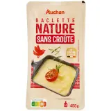 AUCHAN Fromage à raclette sans croûte