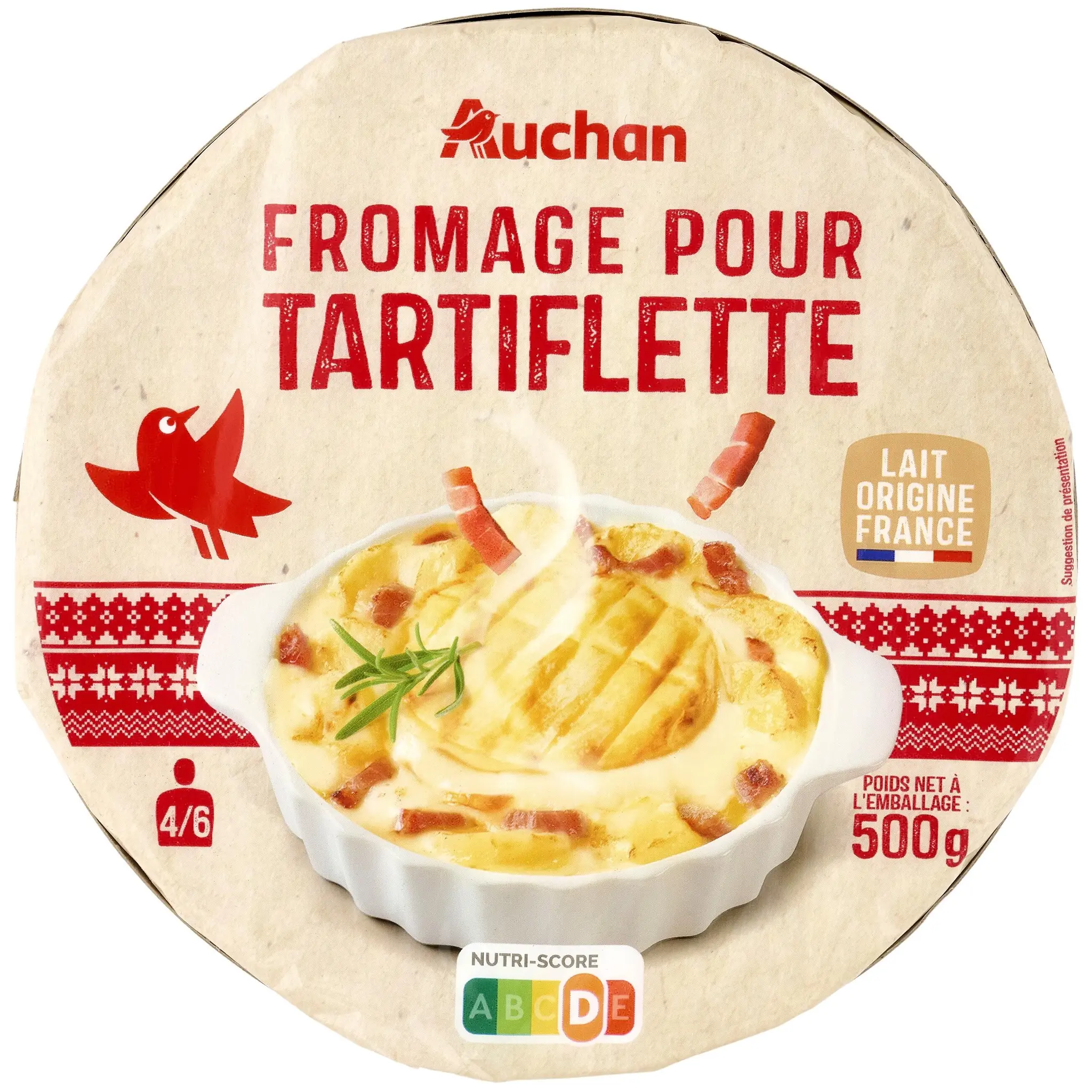 AUCHAN Fromage pour tartiflette