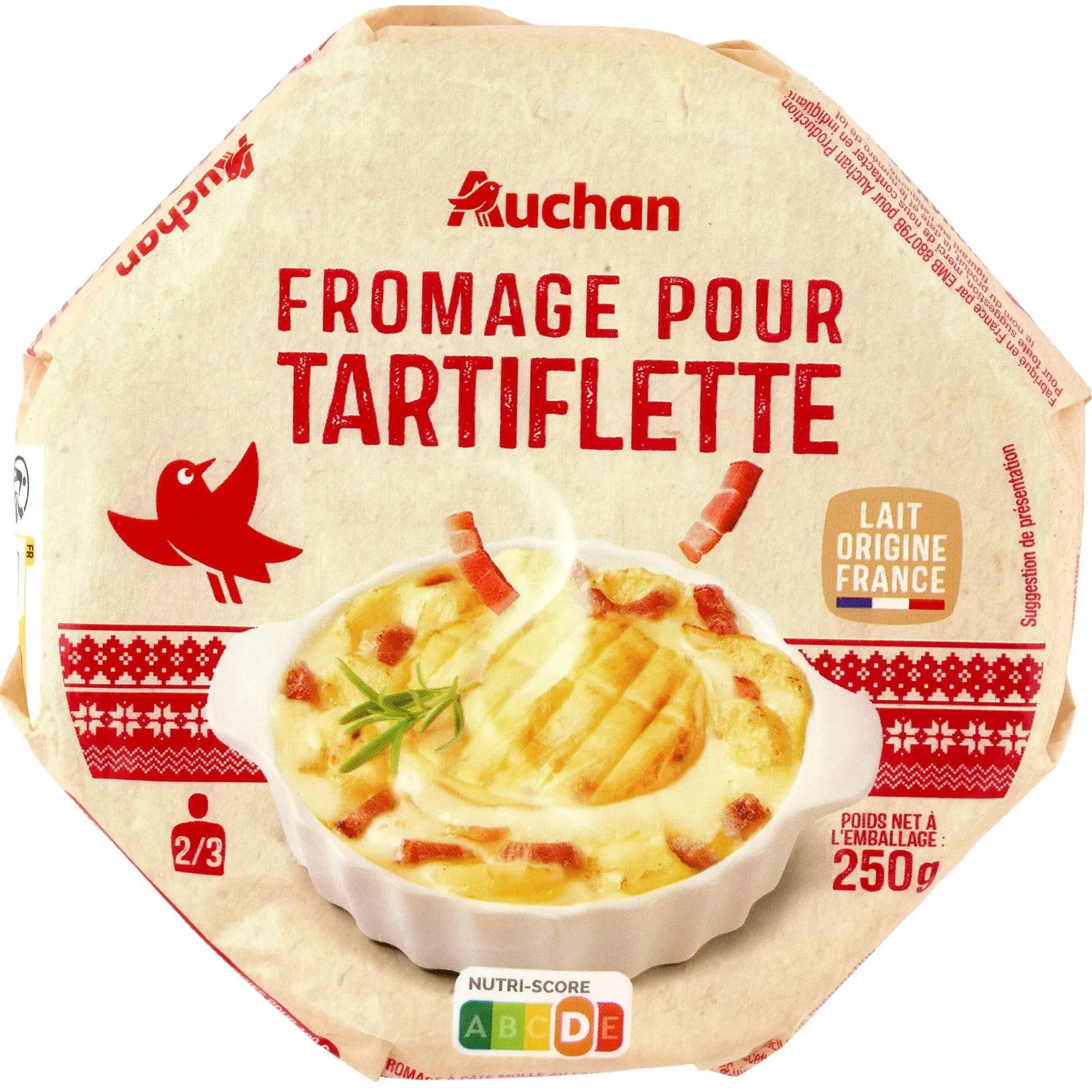 AUCHAN Fromage à tartiflette
