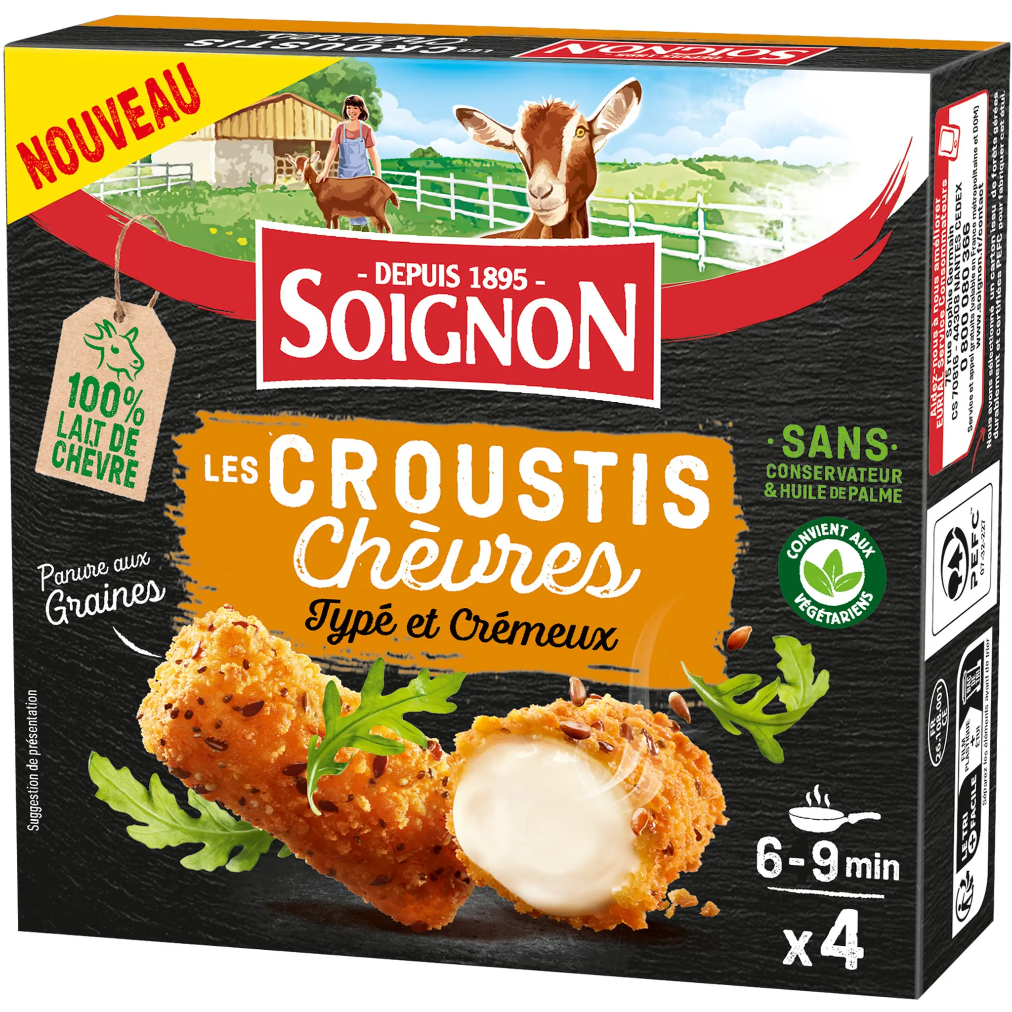 SOIGNON Crousti chèvre